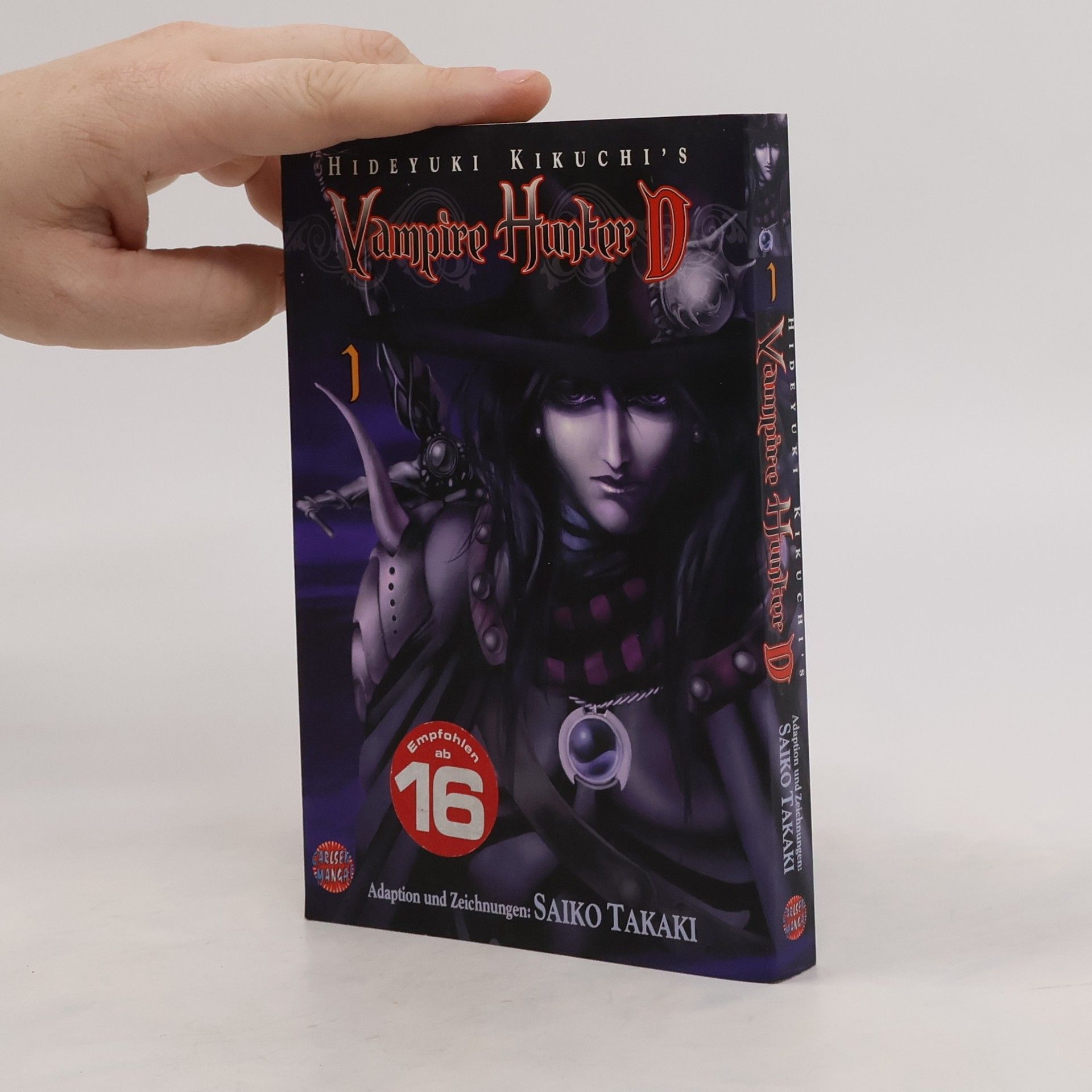 Saiko Takaki Hideyuki Kikuchi's Vampire hunter D 1
