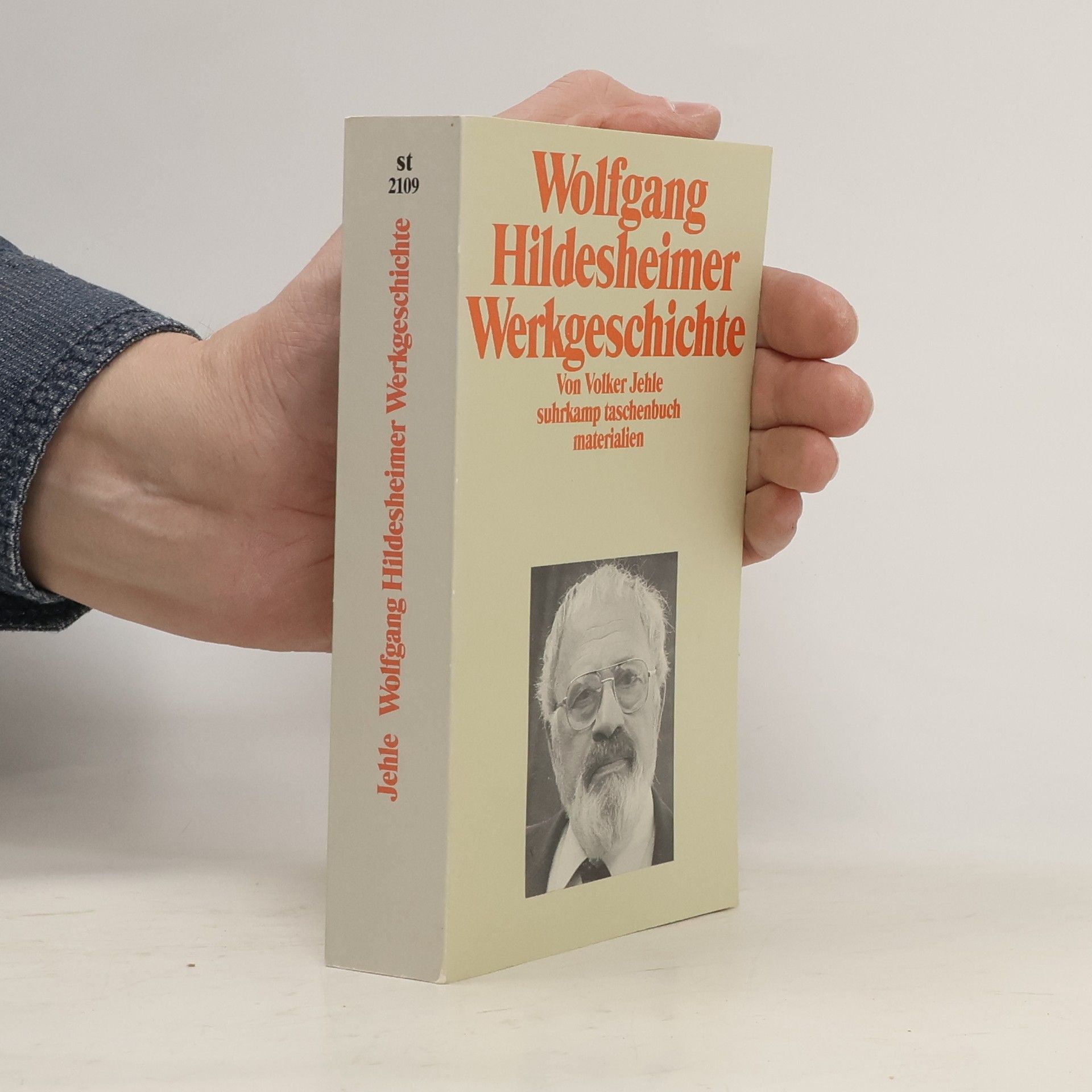 Volker Jehle Wolfgang Hildesheimer, Werkgeschichte
