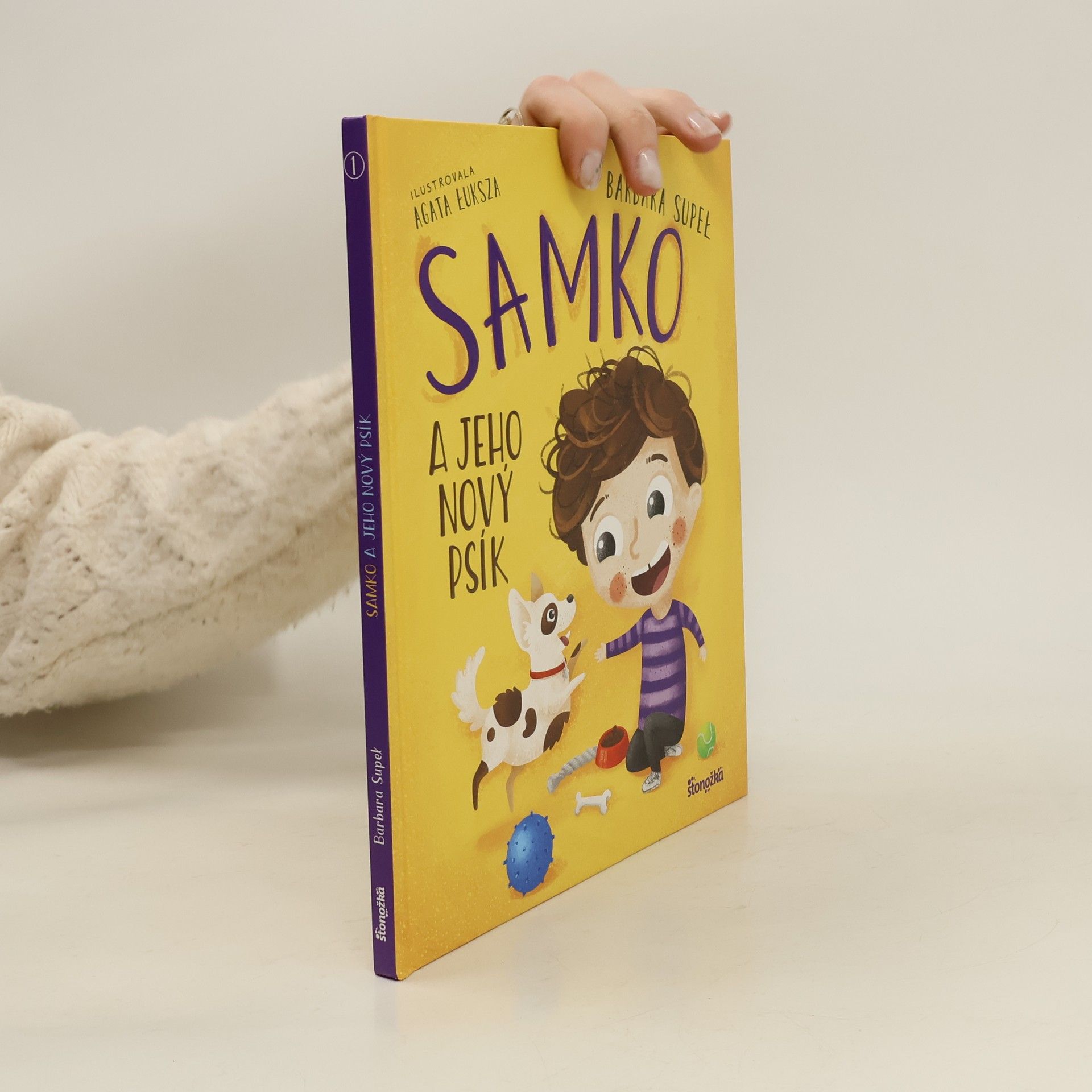 Agata Luksza Samko a jeho nový psík