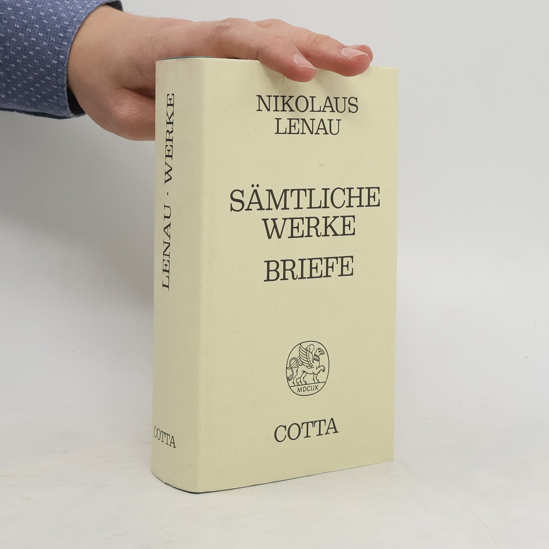 Nikolaus Lenau Sämtliche Werke. Briefe