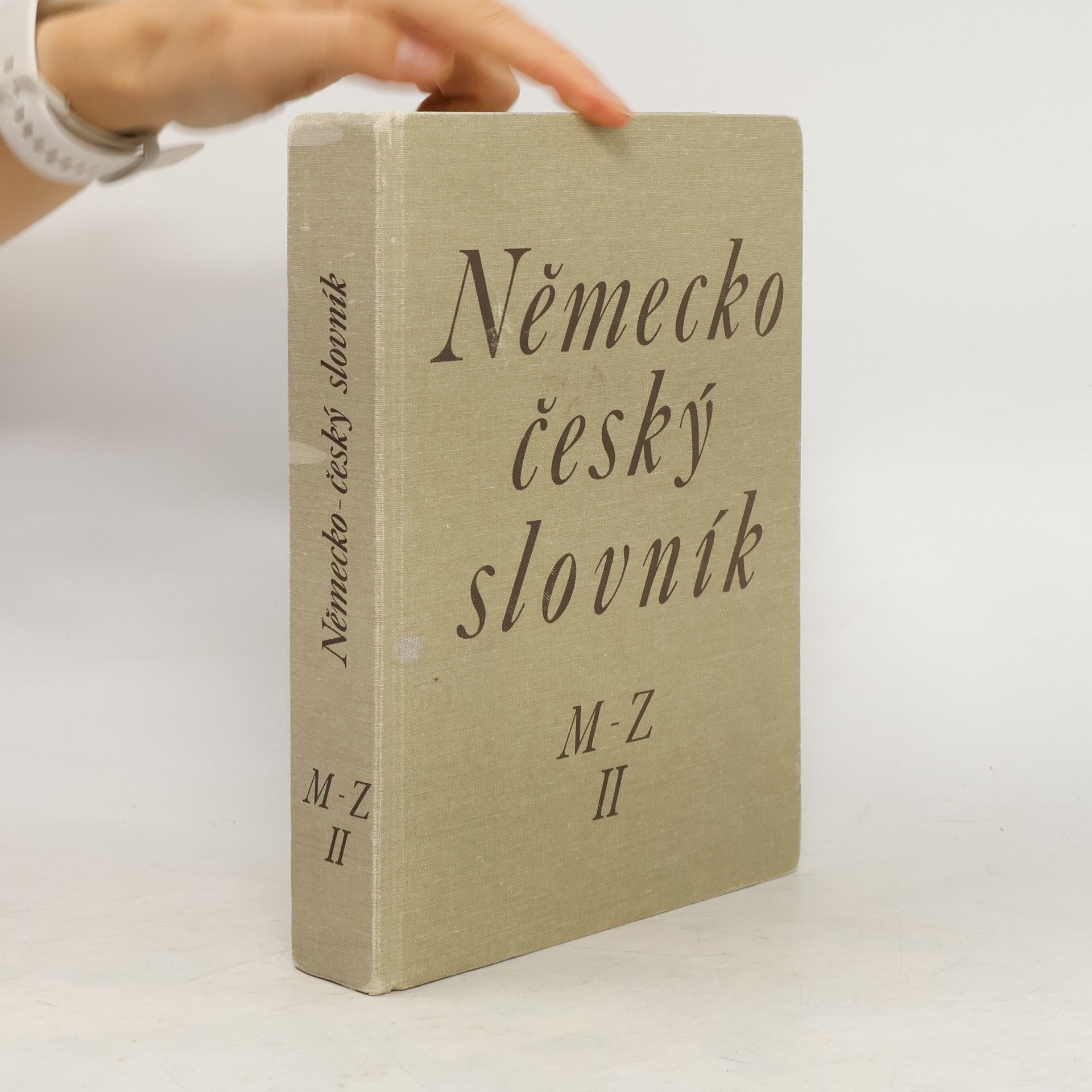 Hugo Siebenschein Německo-český slovník II. M-Z