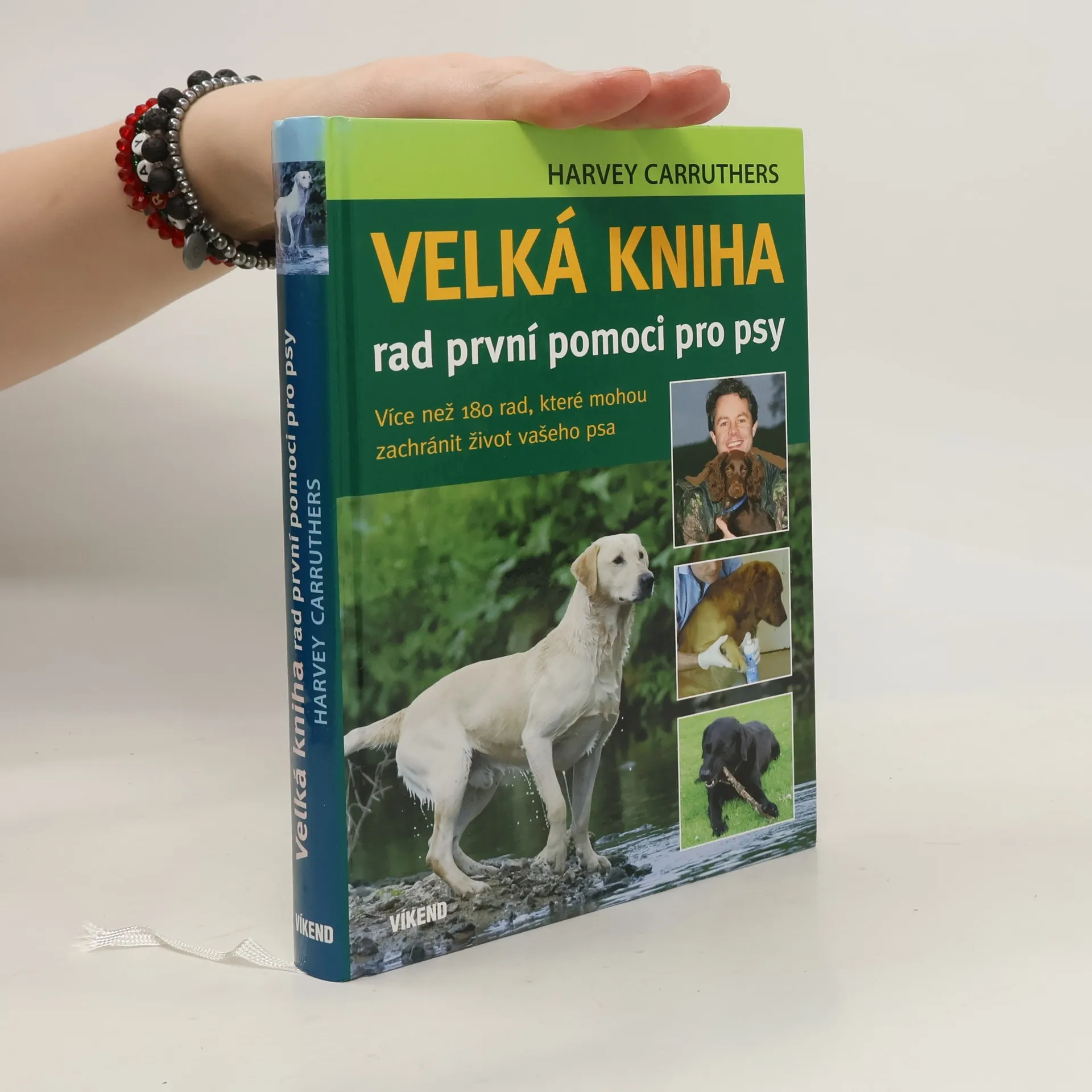 Velká kniha rad první pomoci pro psy | Book | Harvey Carruthers | CS