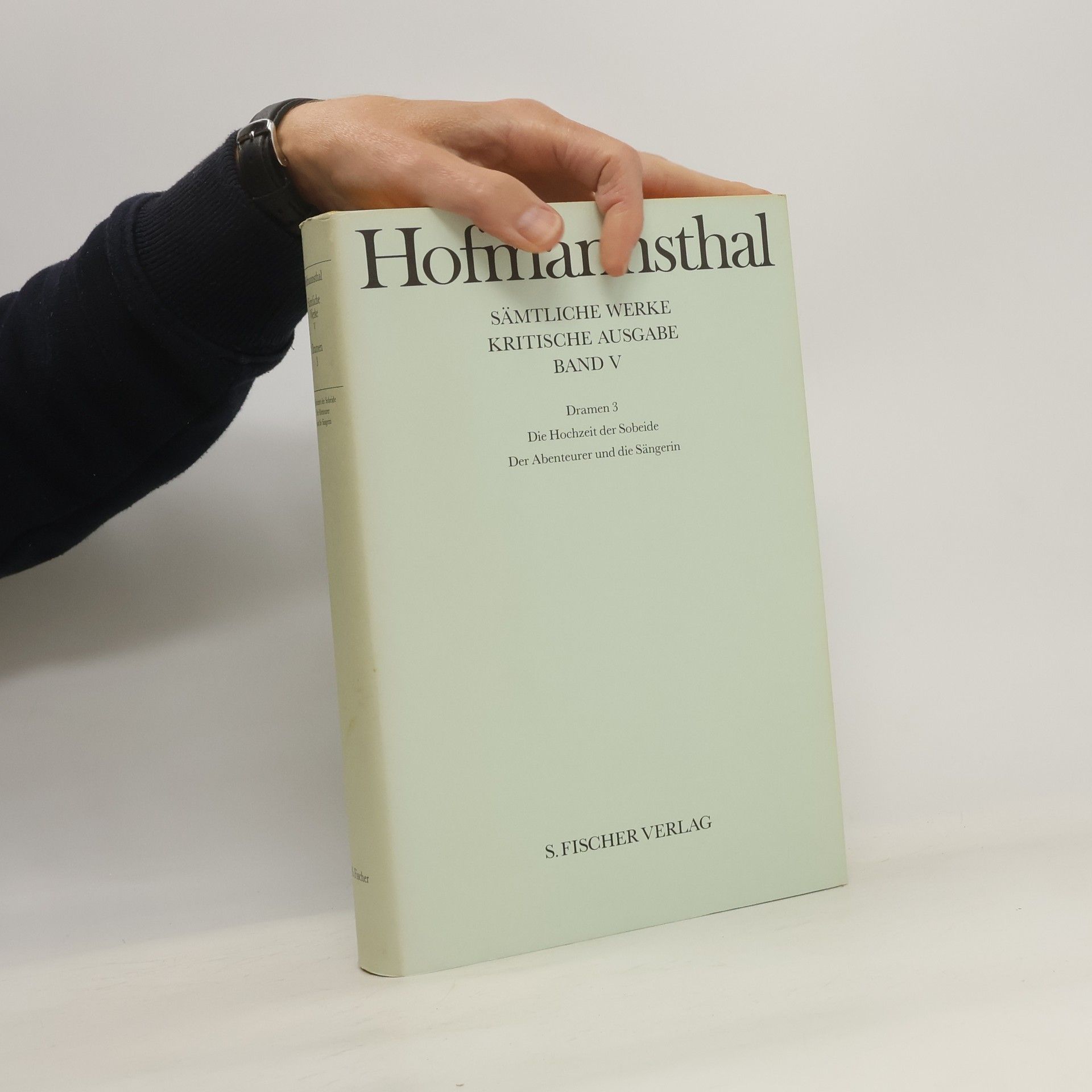 Hugo von Hofmannsthal Sämtliche Werke V.