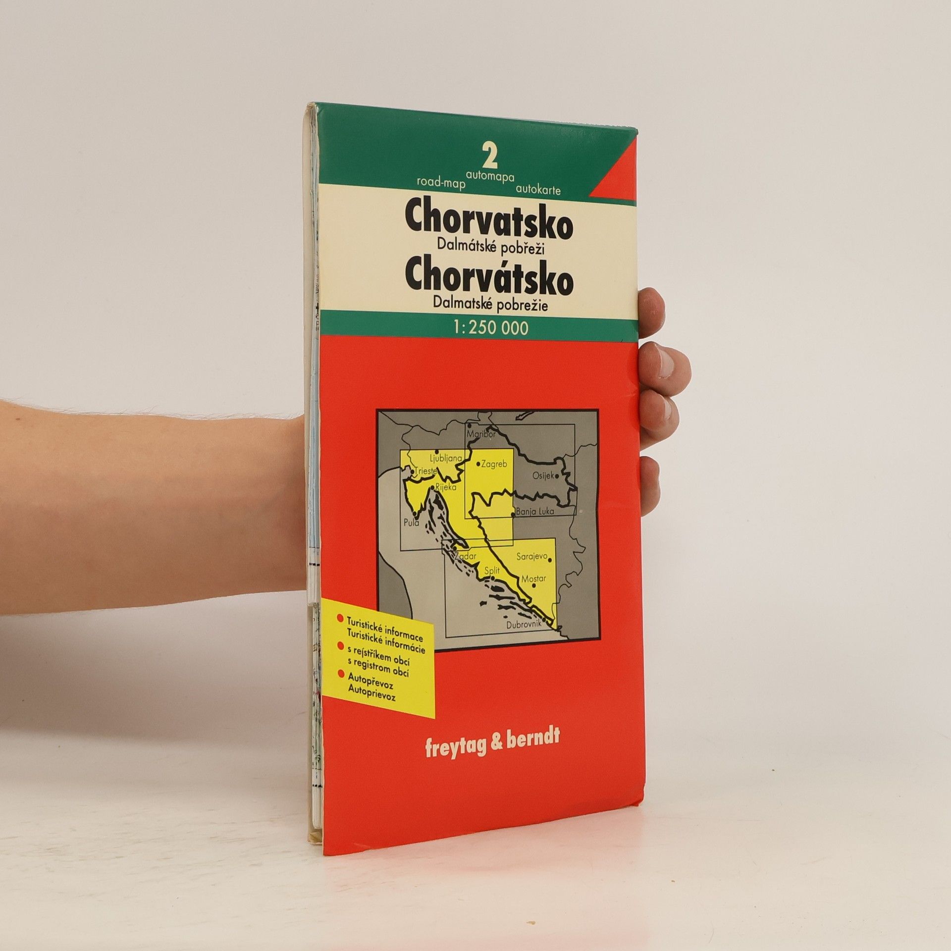 Autores varios Chorvatsko. Dalmátské pobřeží
