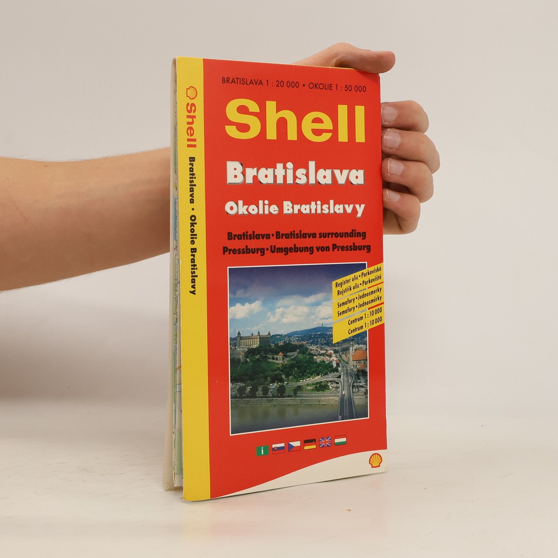 kolektiv Bratislava, okolie Bratislavy 1:20 000 - plán měst