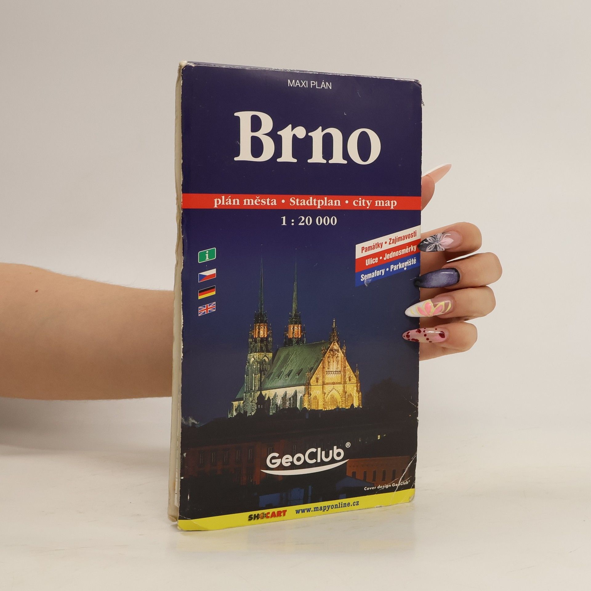 kolektiv Brno. Plán města : 1:20 000