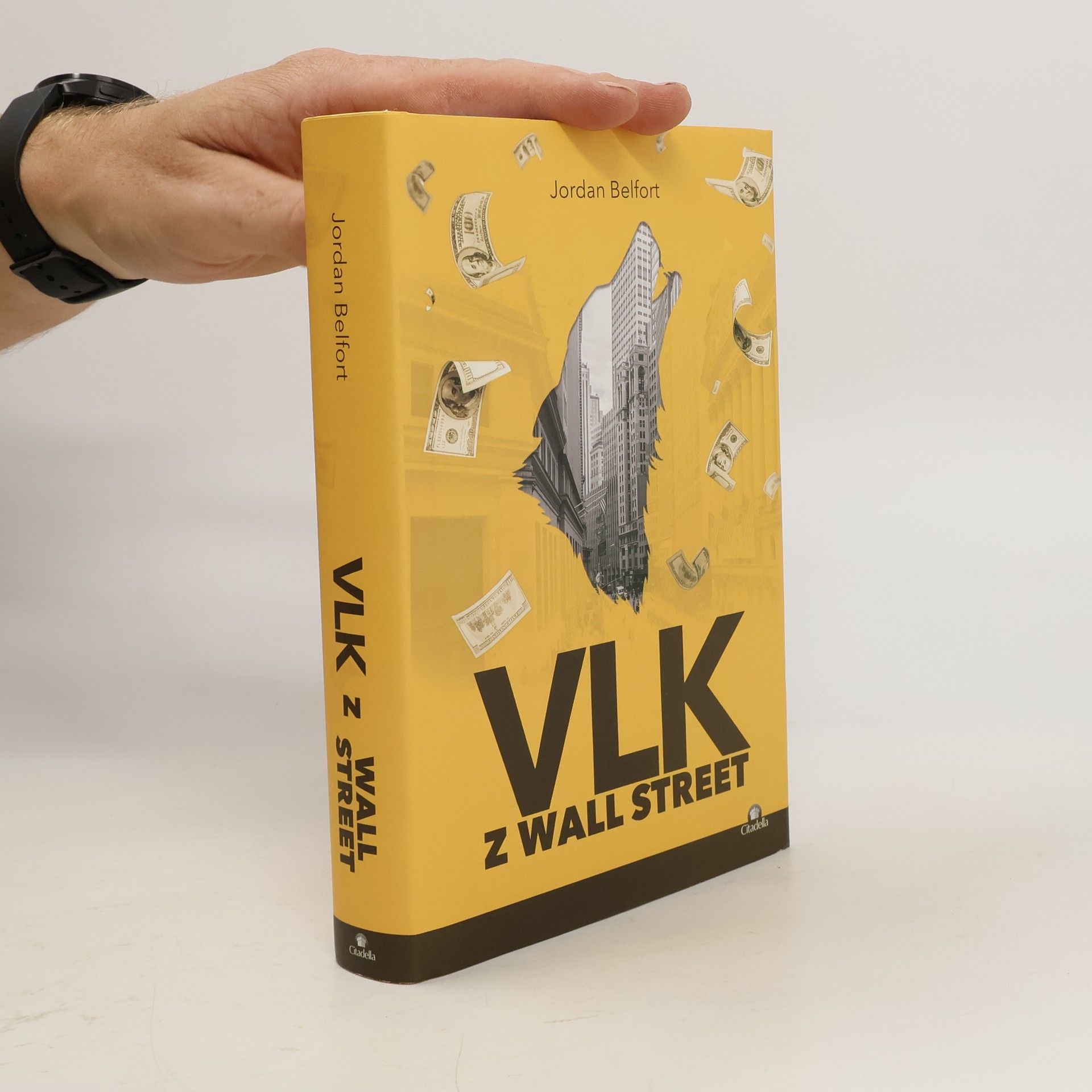 Jordan Belfort Vlk z Wall street