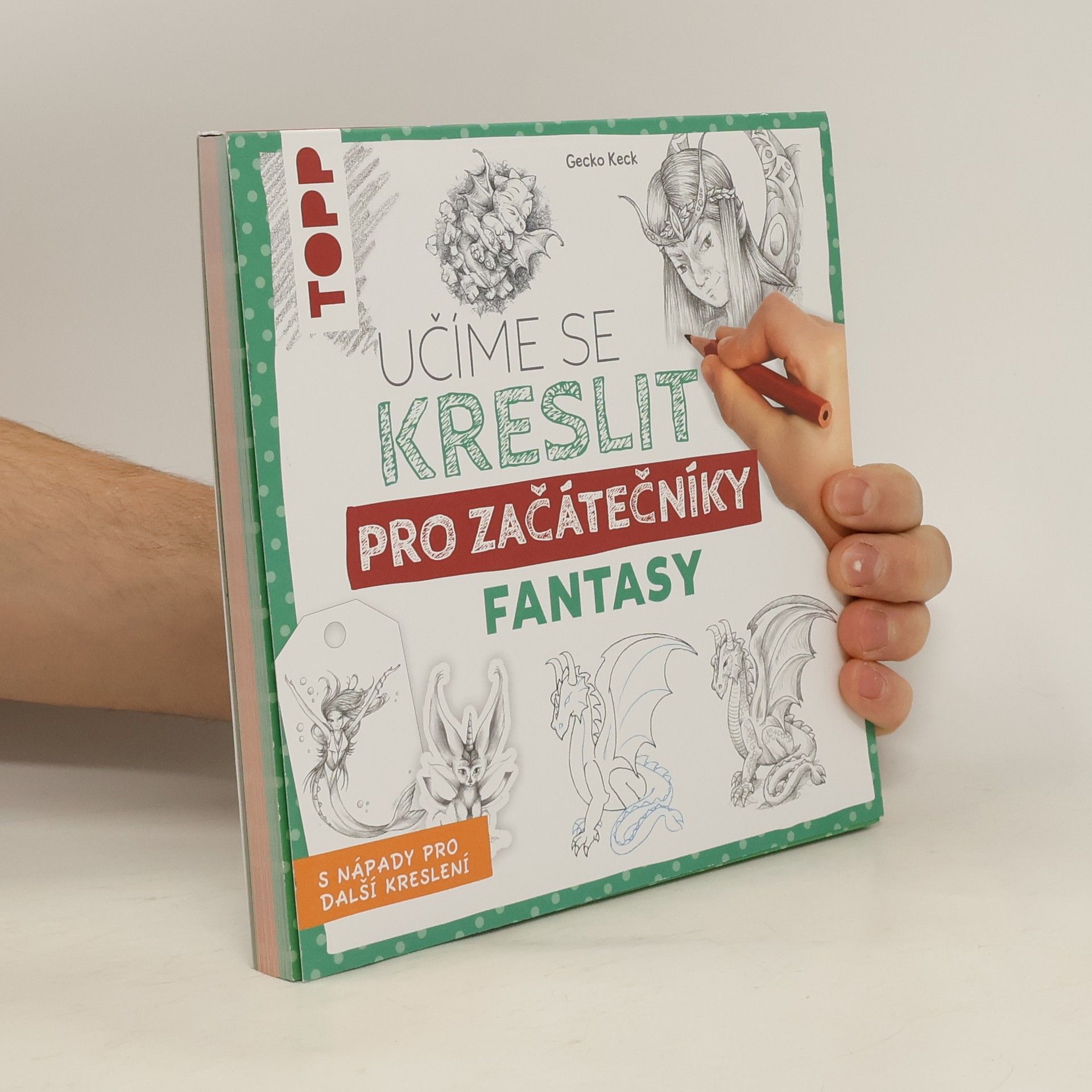 Gecko Keck Učíme se kreslit. Fantasy. Pro začátečníky