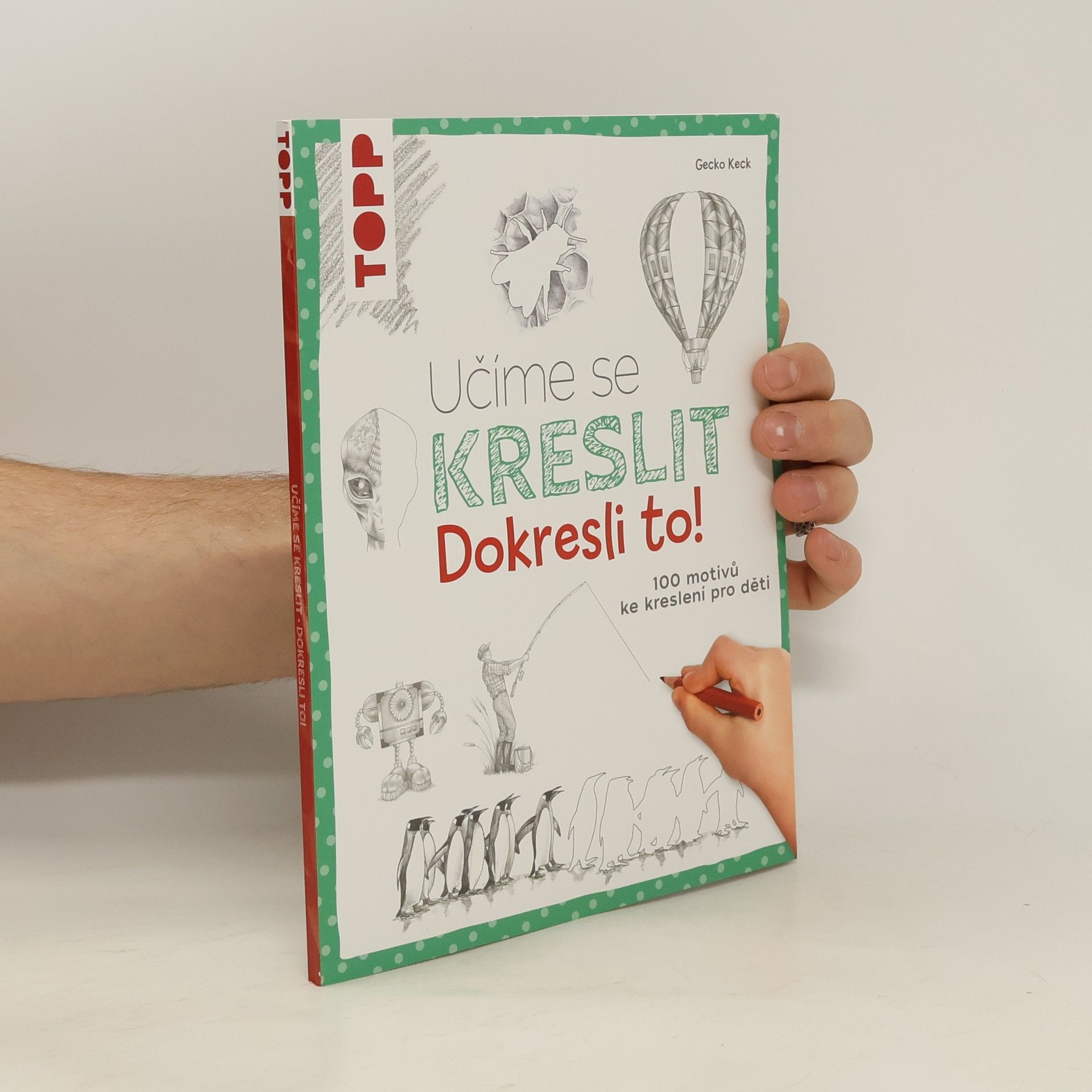 Gecko Keck Učíme se kreslit. Dokresli to!