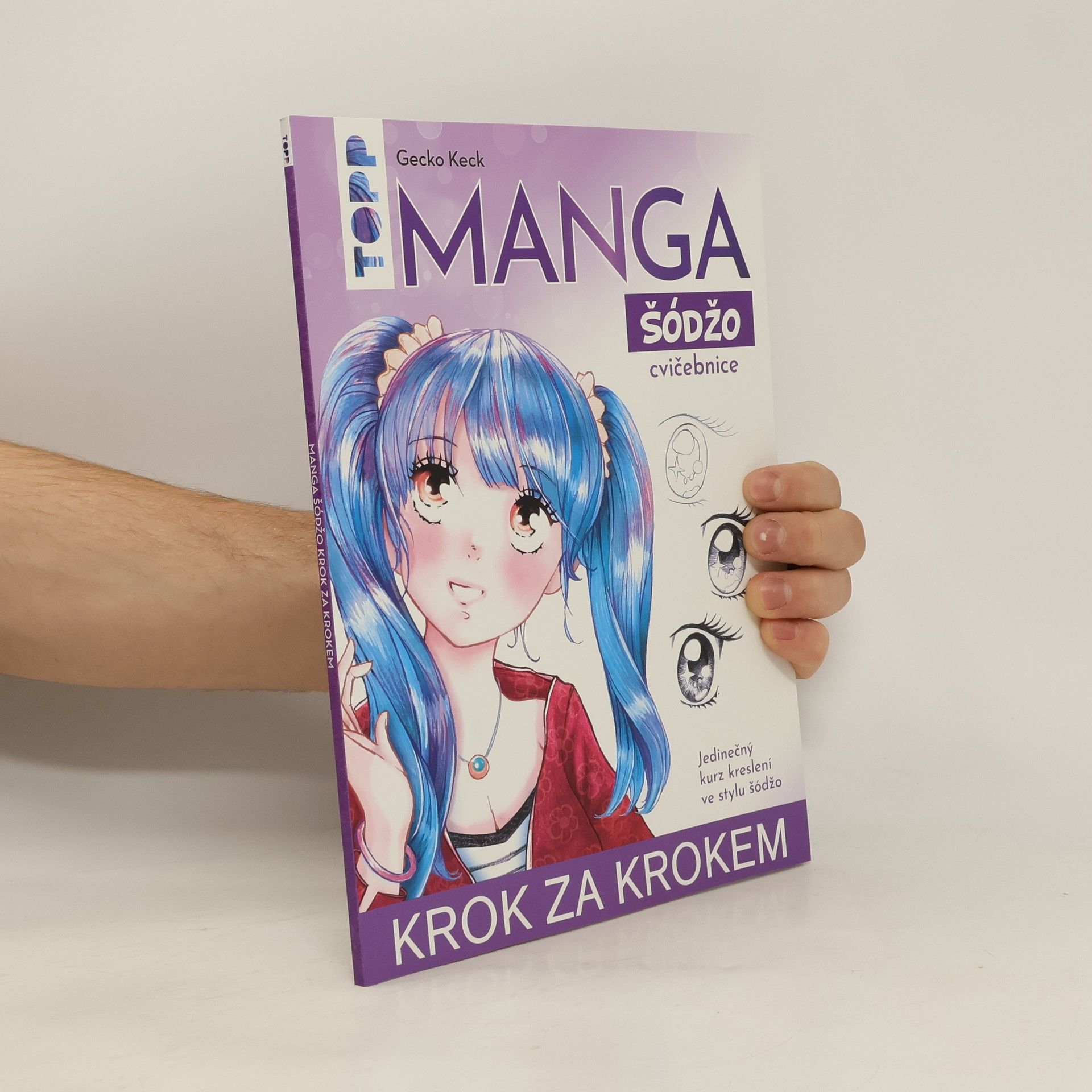 Gecko Keck Manga krok za krokem. Šódžó