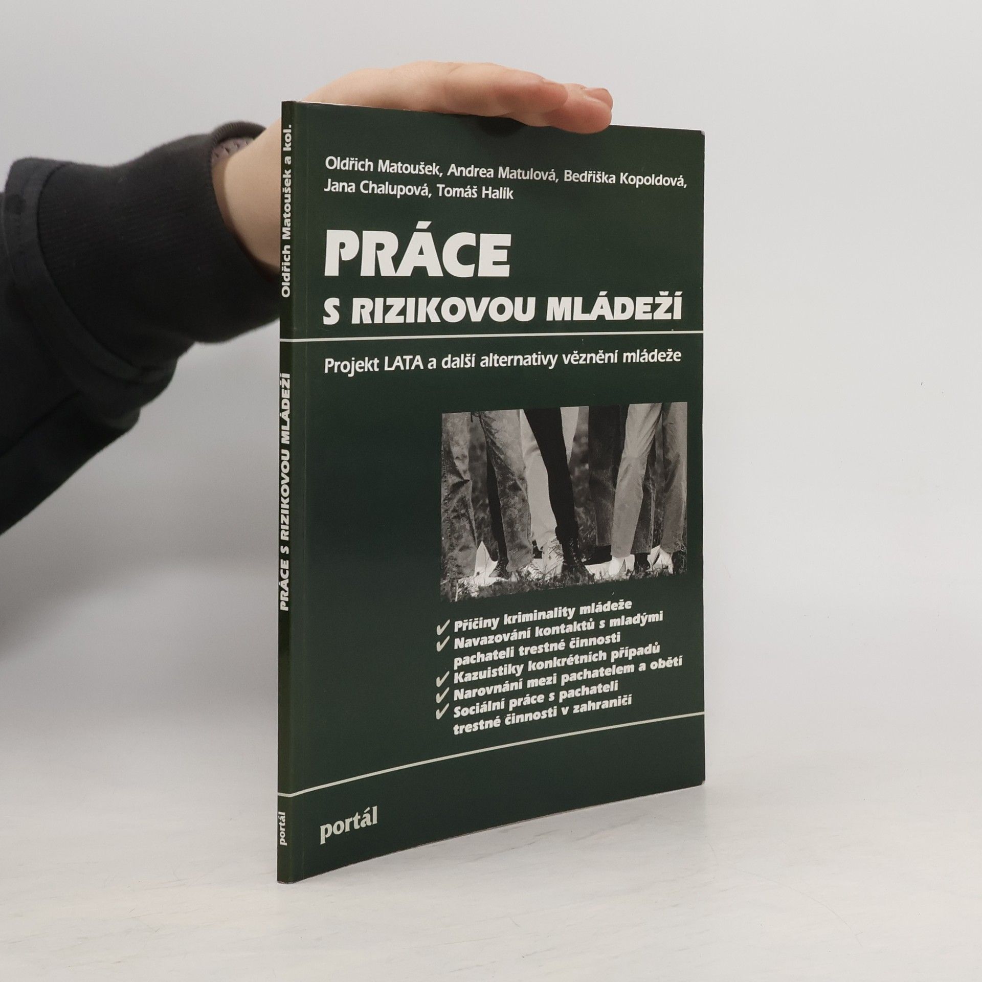 Oldřich Matoušek Práce s rizikovou mládeží : projekt LATA a další alternativy věznění mládeže