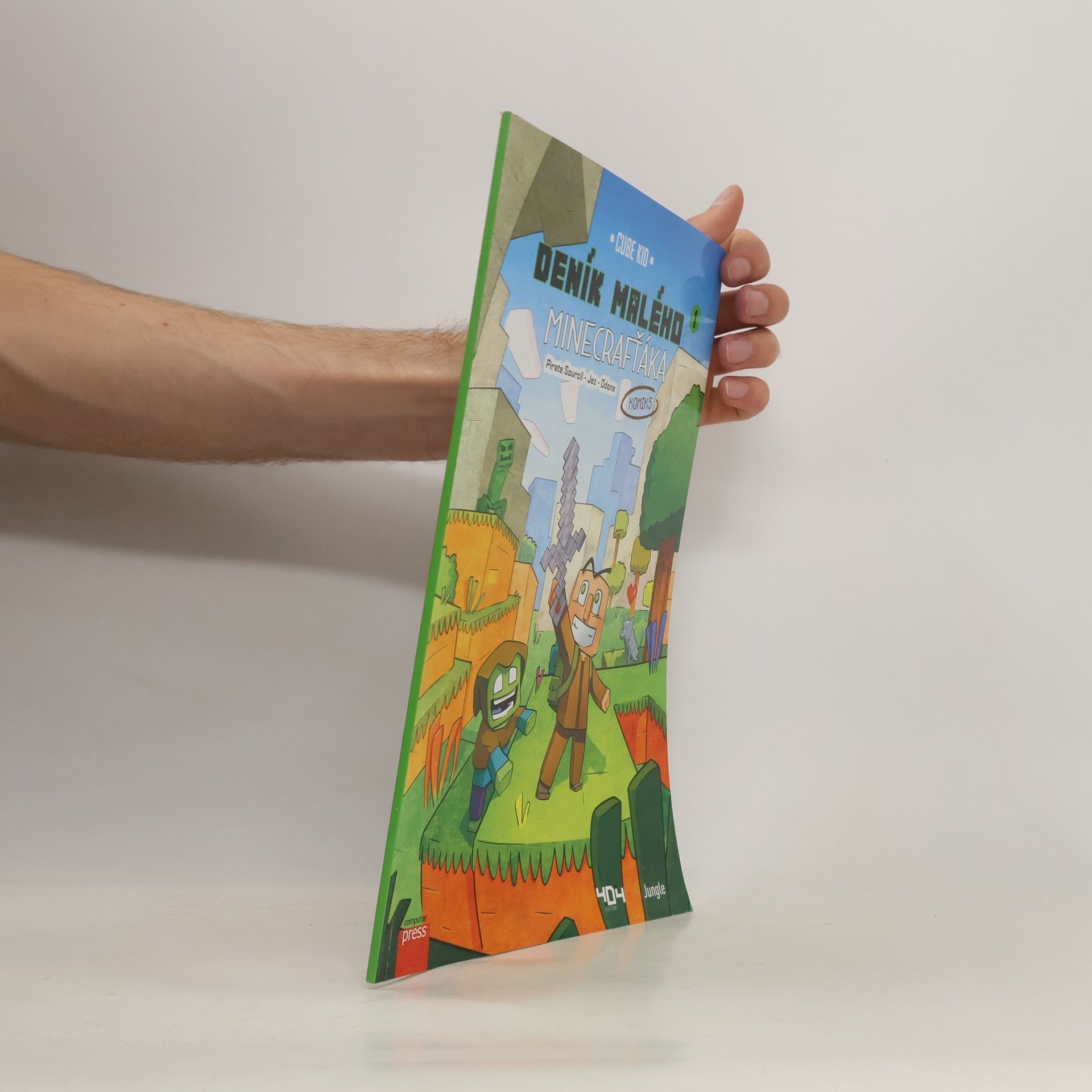 Piratesourcil Deník malého Minecrafťáka : komiks. 1, Nový bojovník