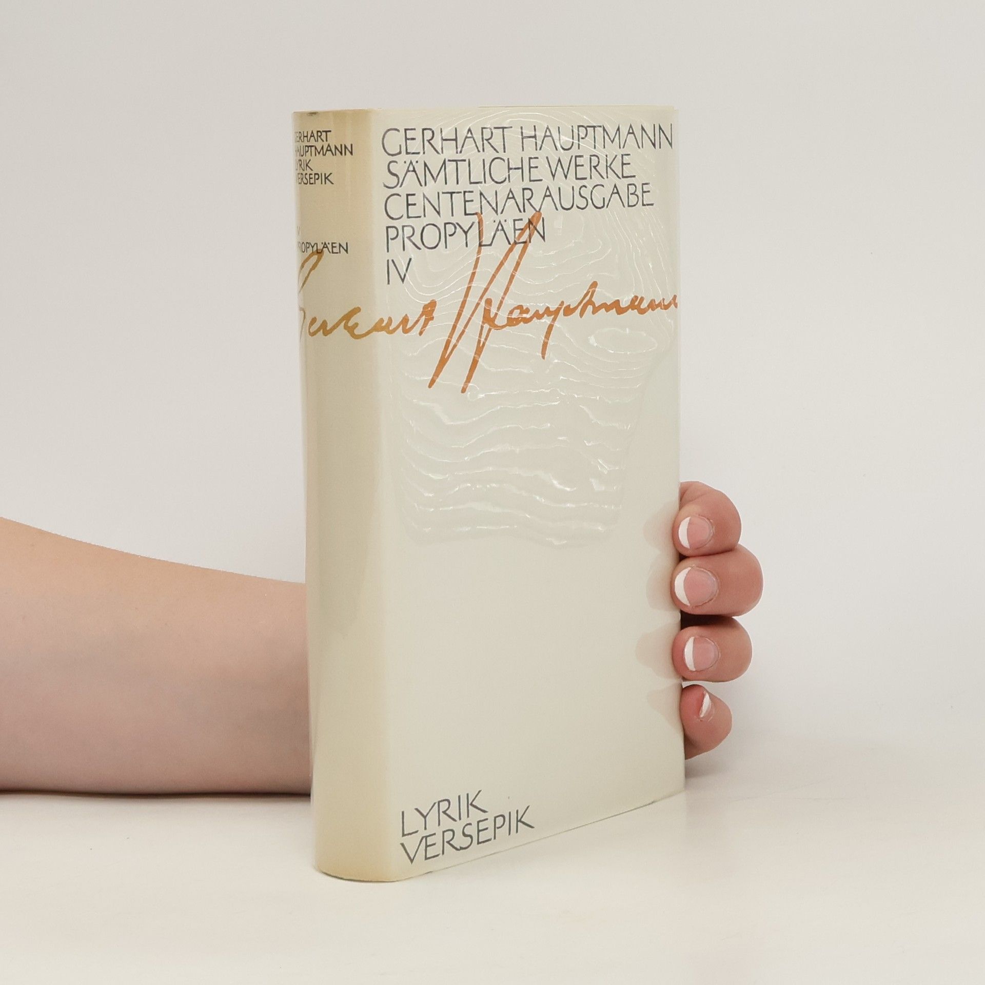 Gerhart Hauptmann Sämtliche Werke Centenarausgabe IV
