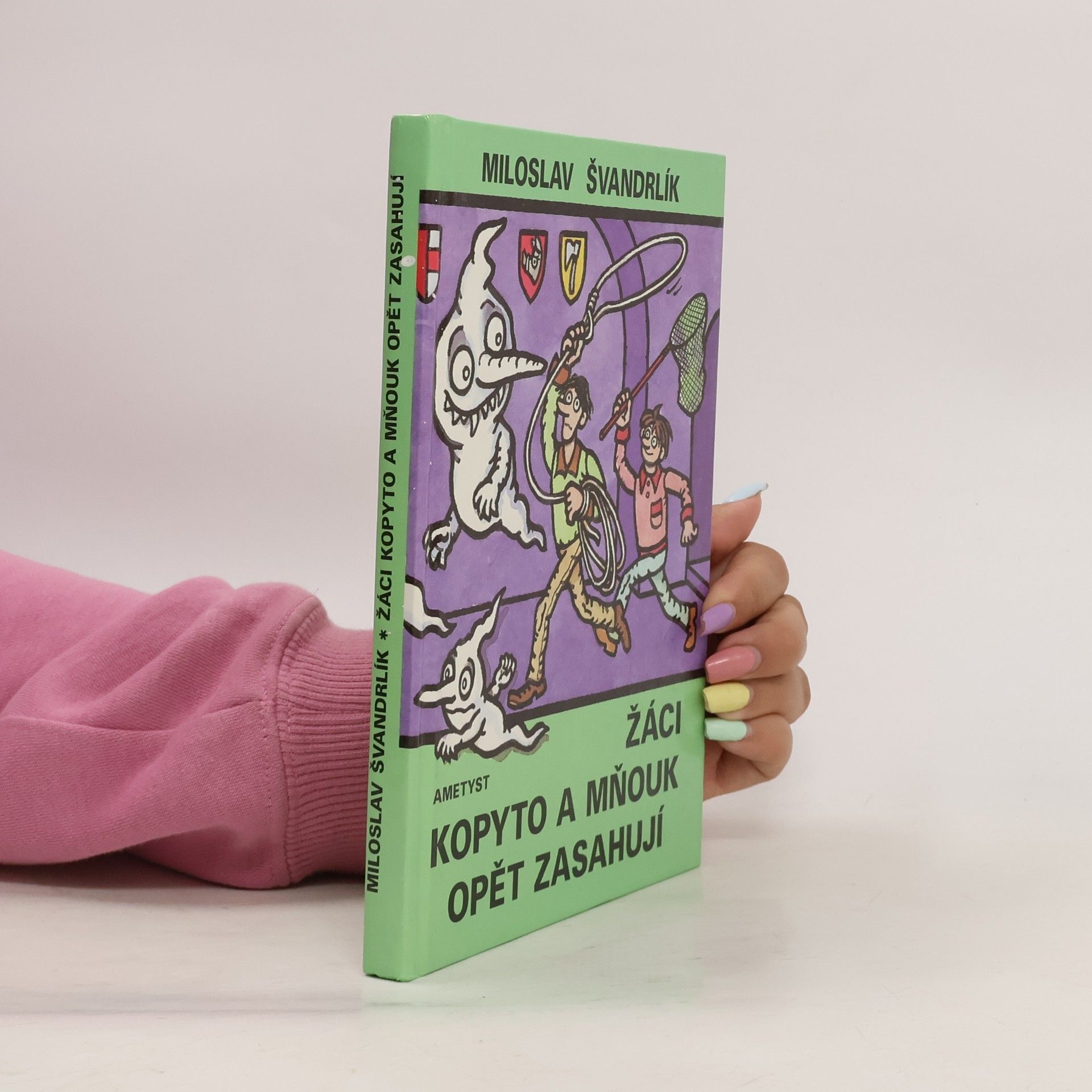 Miloslav Švandrlík Žáci Kopyto a Mňouk opět zasahují