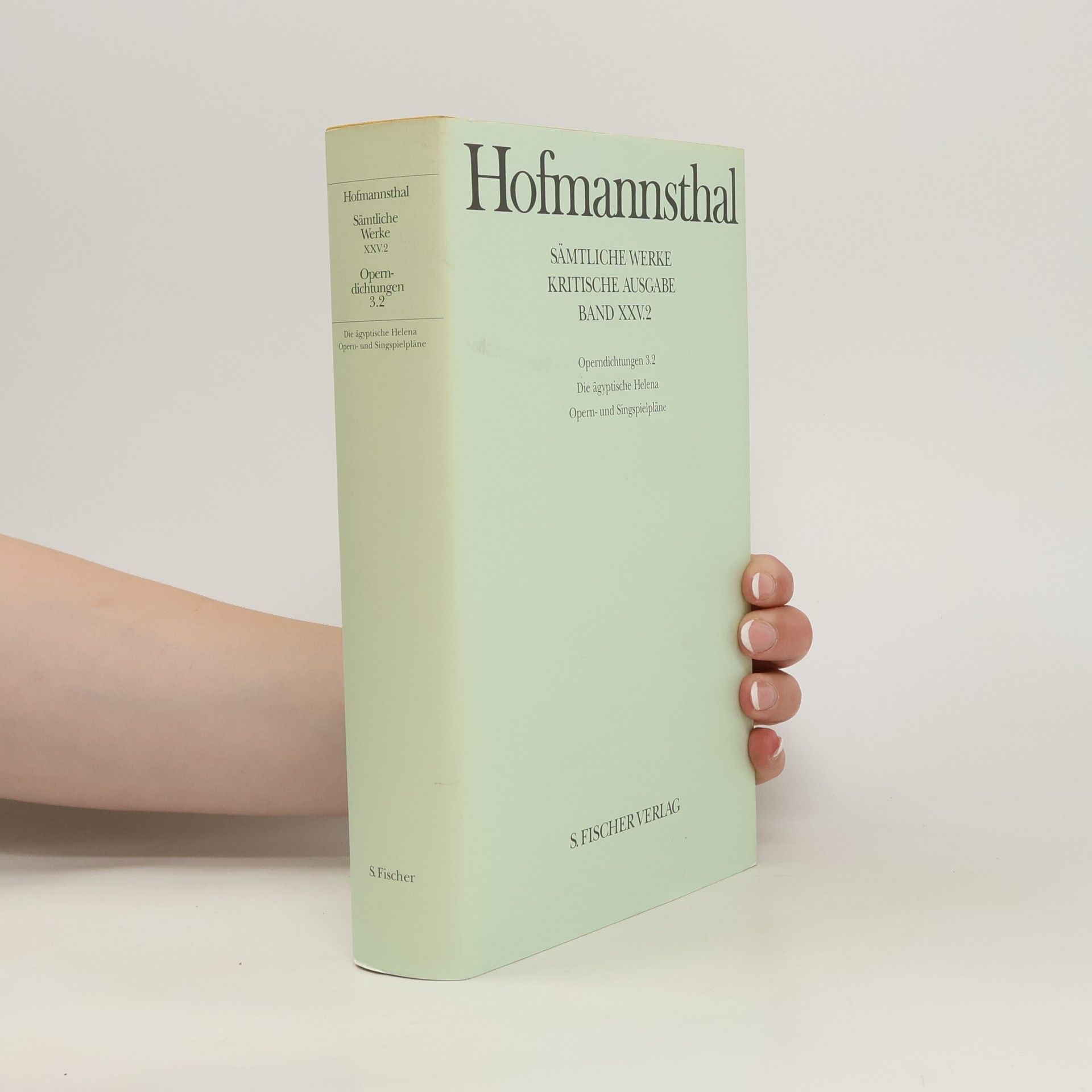 Hugo von Hofmannsthal Operndichtungen 3.2. Die ägyptische Helena - Opern- und Singspielpläne