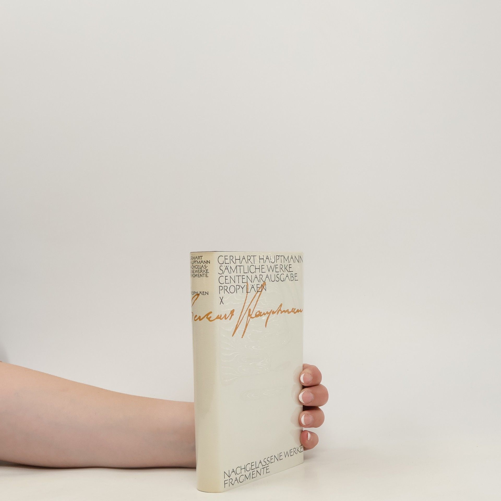 Gerhart Hauptmann Sämtliche Werke centenar Ausgabe X