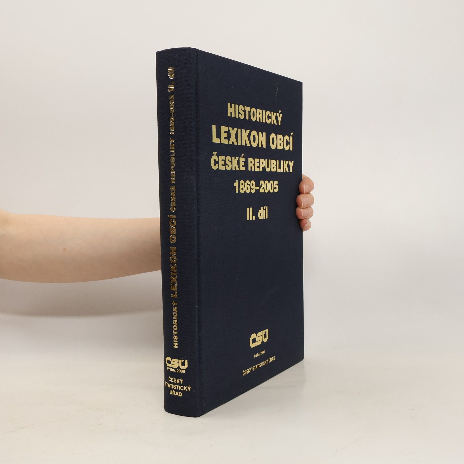 kolektiv Historický lexikon obcí České republiky 1869 - 2005 II. díl