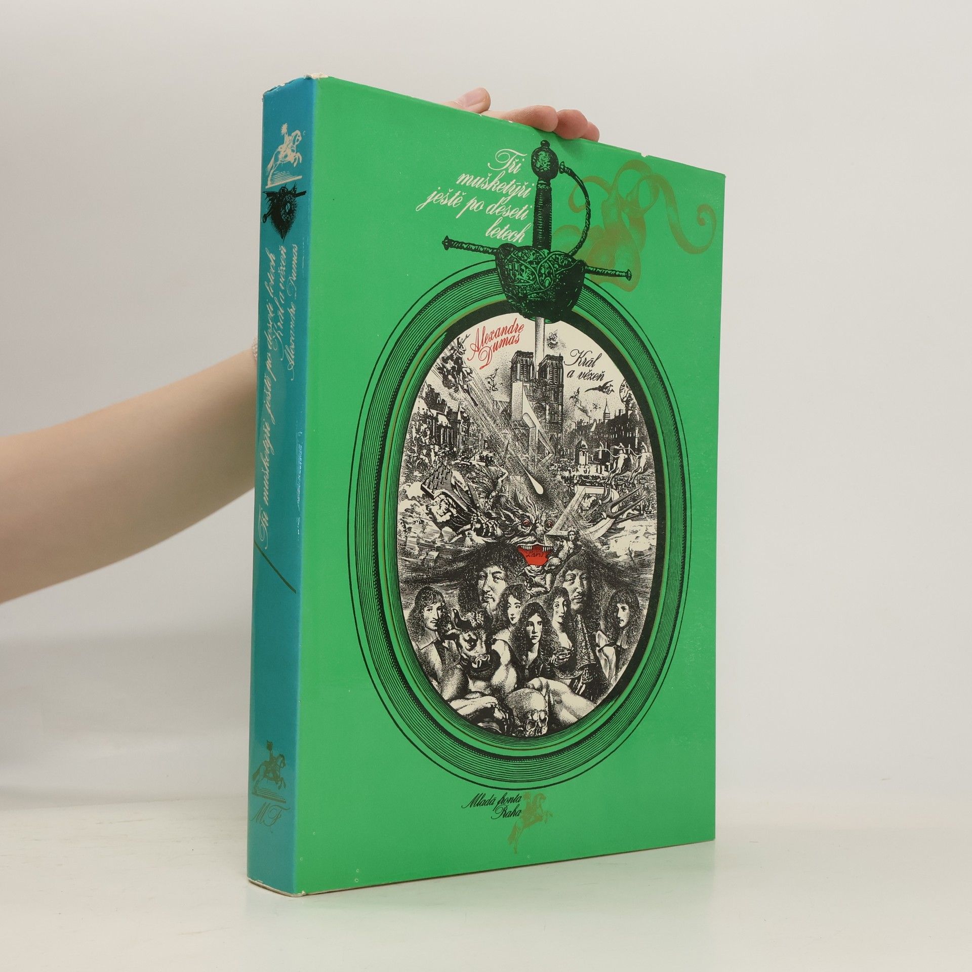 Tři mušketýři ještě po deseti letech. Král a vězeň