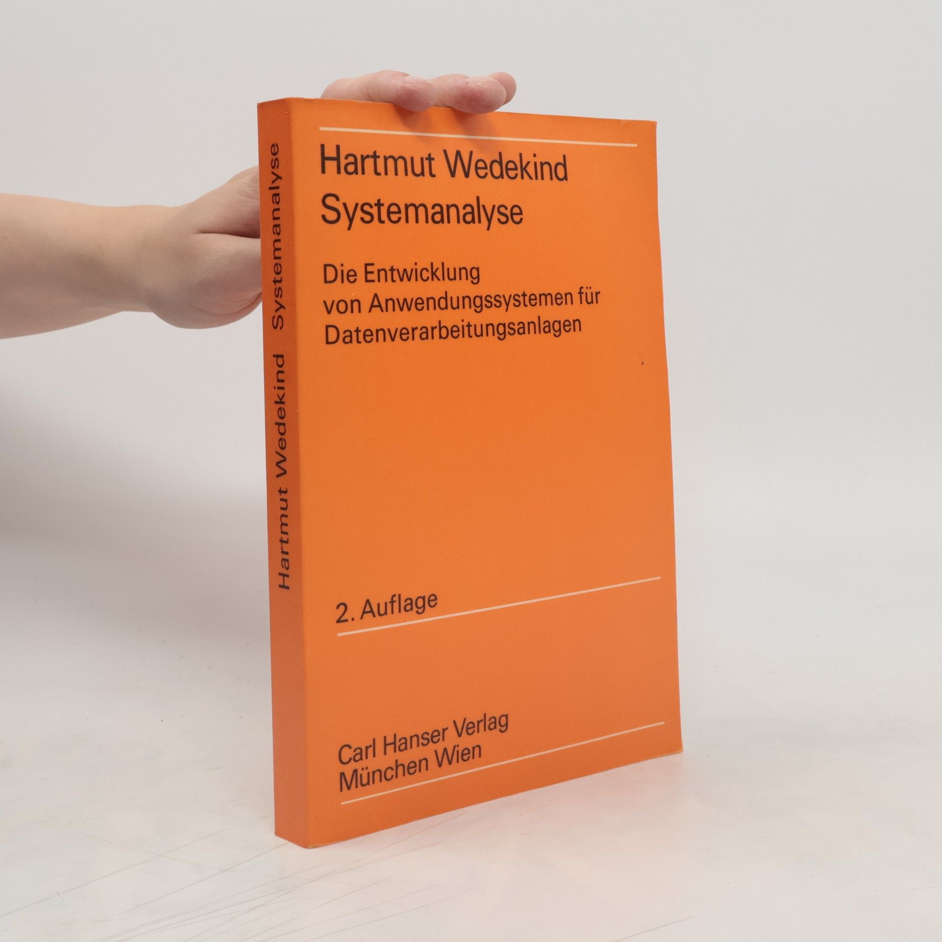 Hartmut Wedekind Systemanalyse