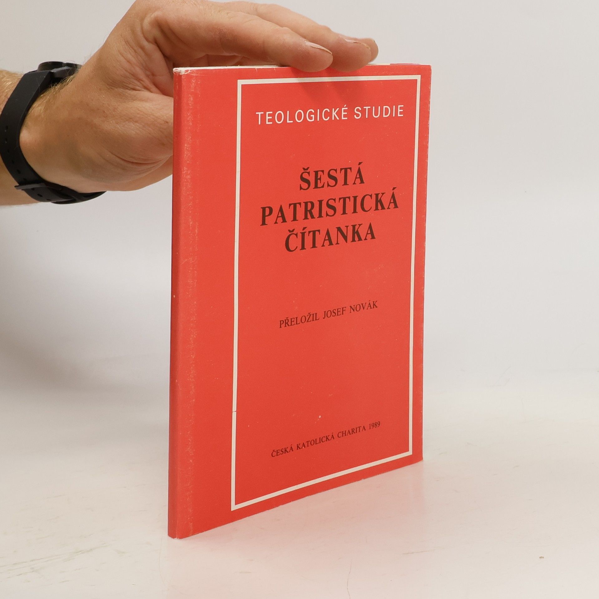 Josef Novák Šestá patristická čítanka