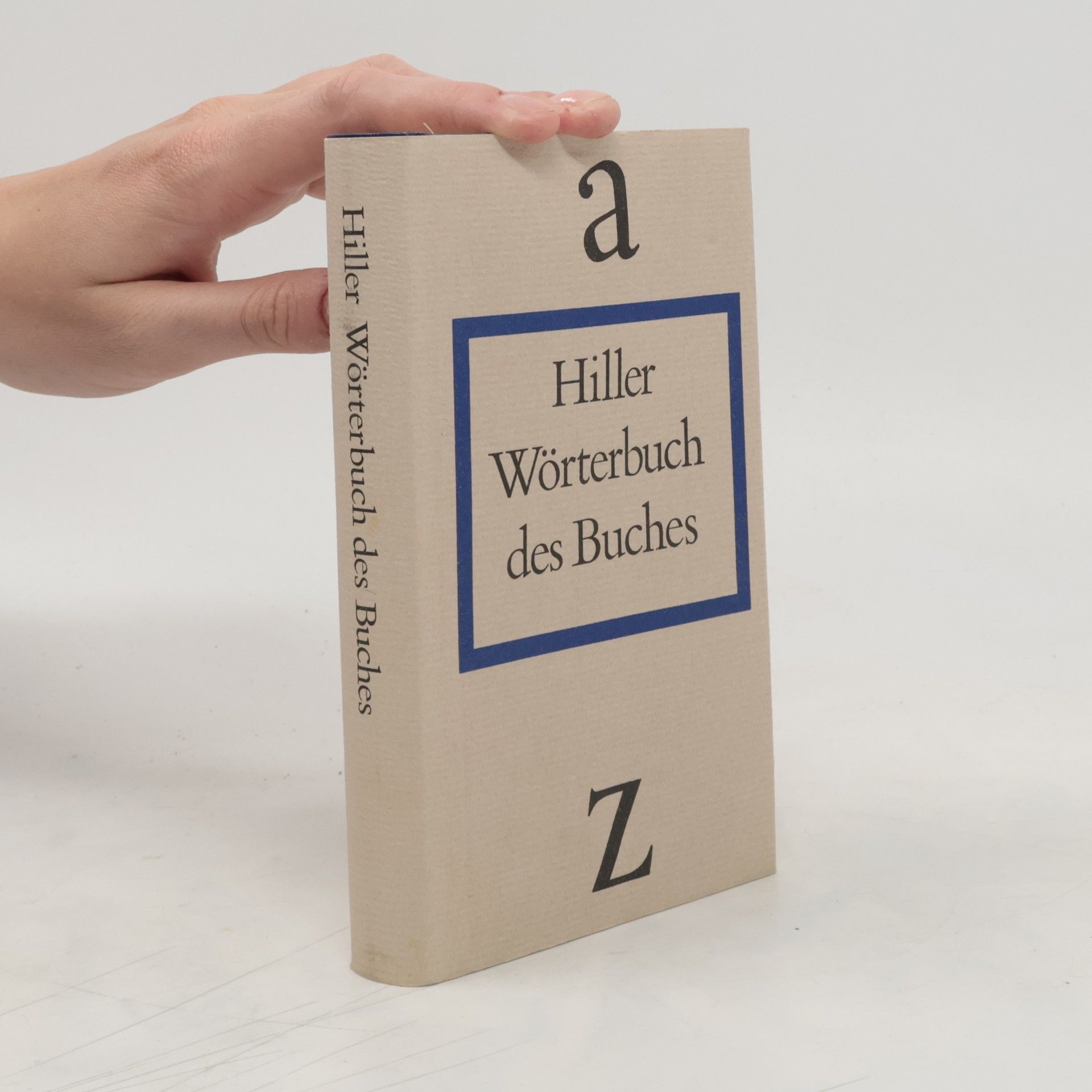 Helmut Hiller Wörterbuch des Buches