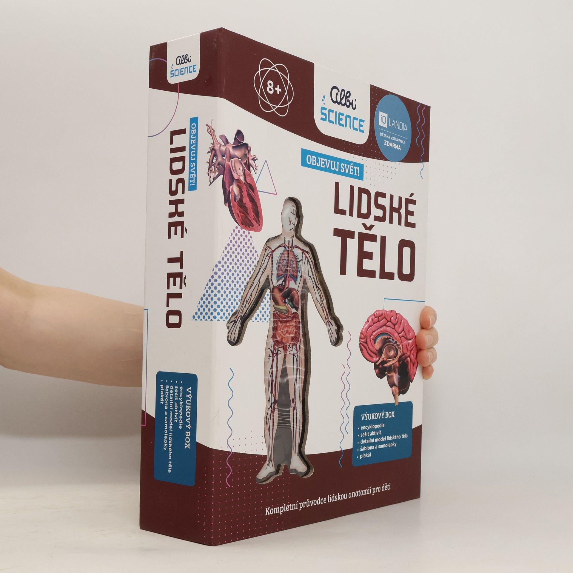 kolektiv Objevuj svět: Lidské tělo - Výukový box (2 svazky v boxu)