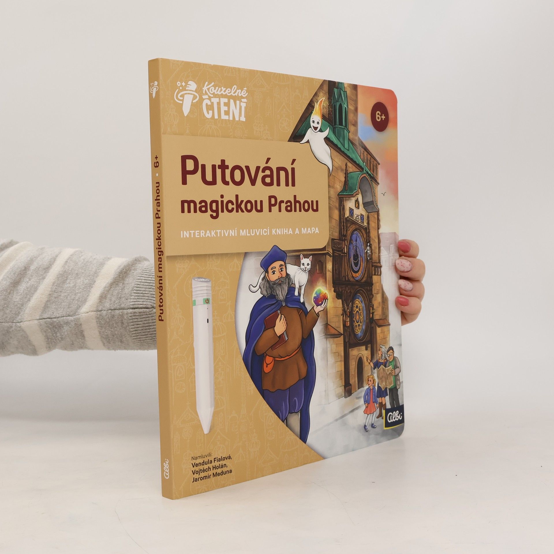 Petr Havlíček Putování magickou Prahou: interaktivní mluvicí kniha a mapa