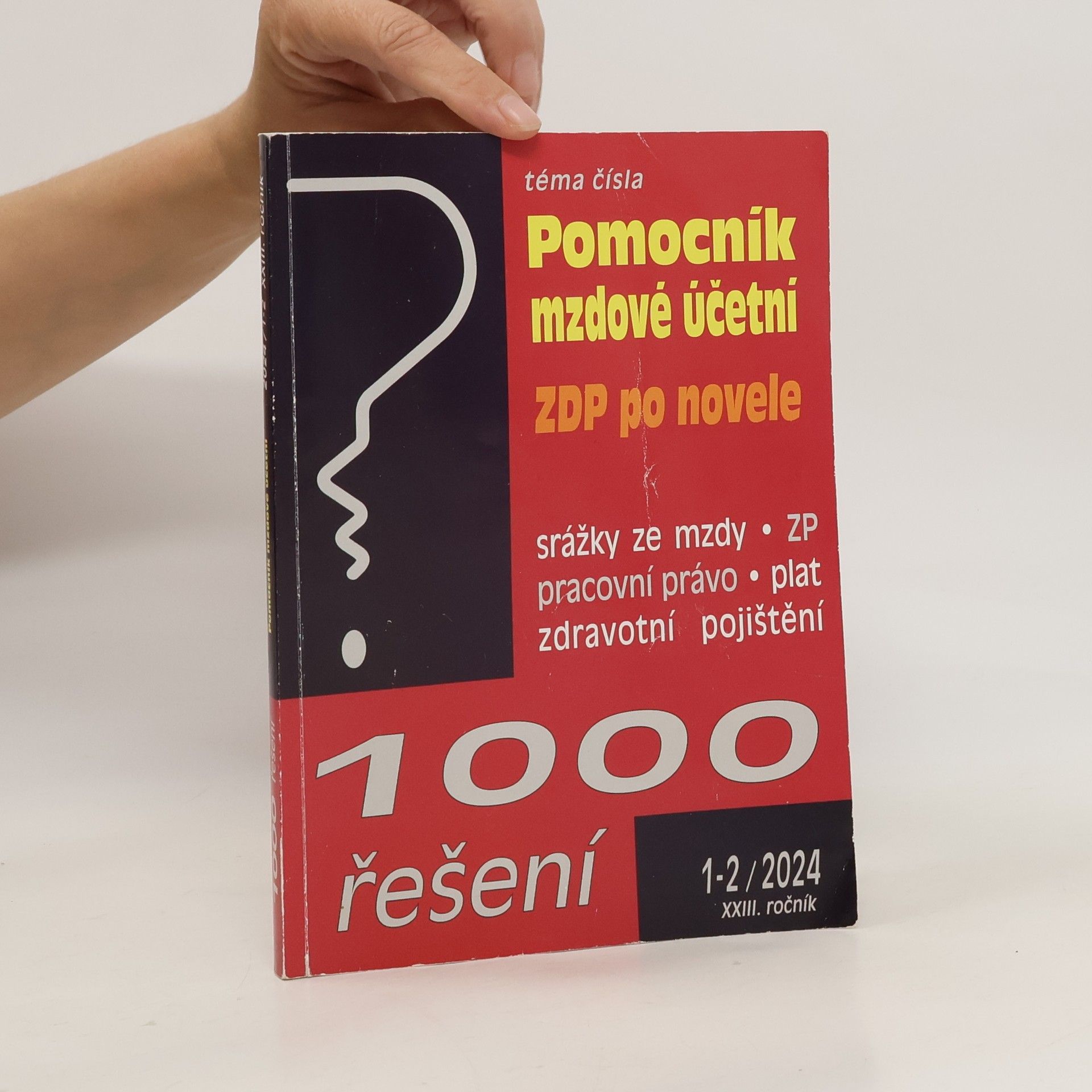 Collectif d'auteurs Pomocník mzdové účetní 1-2/2024