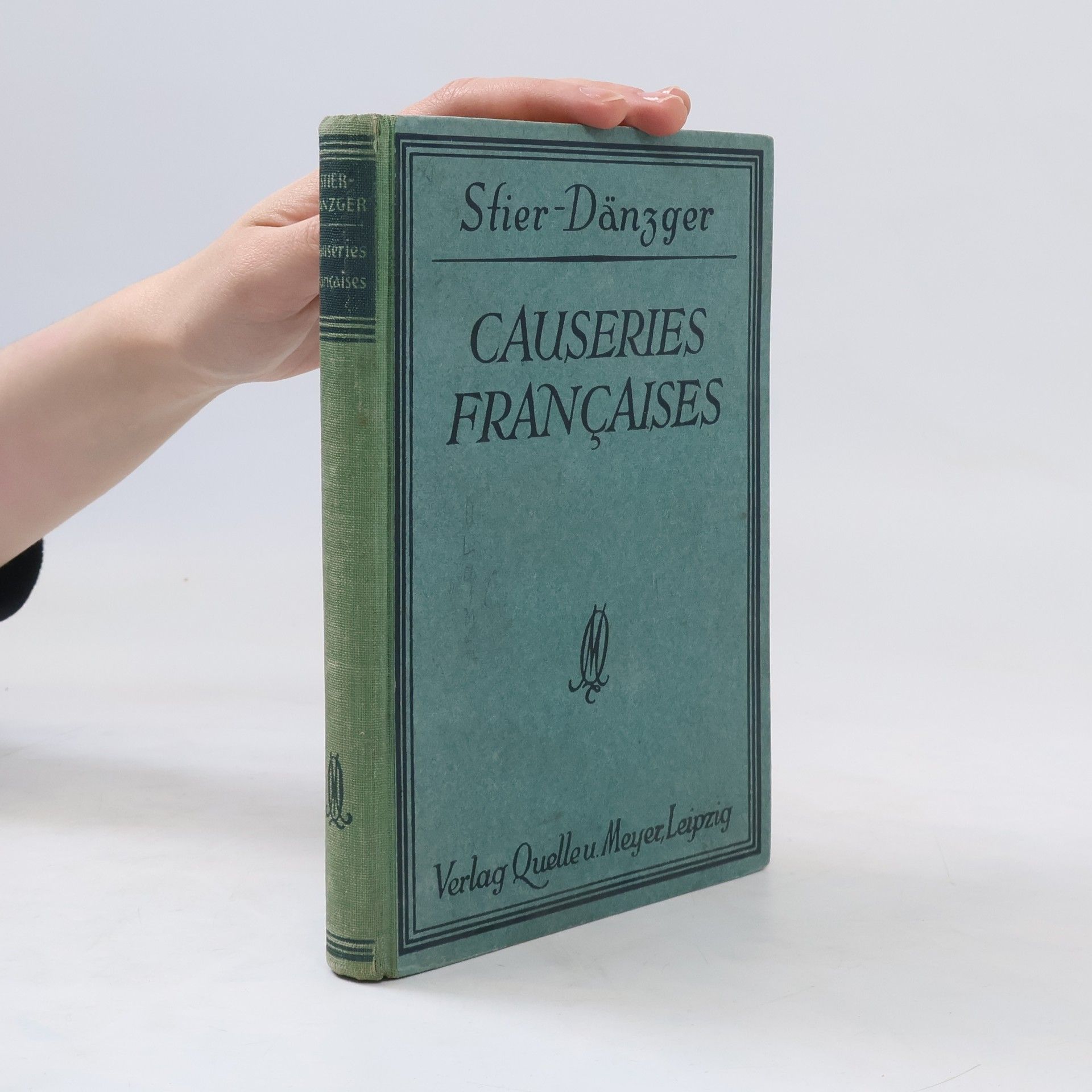 Georg Stier Causeries françaises