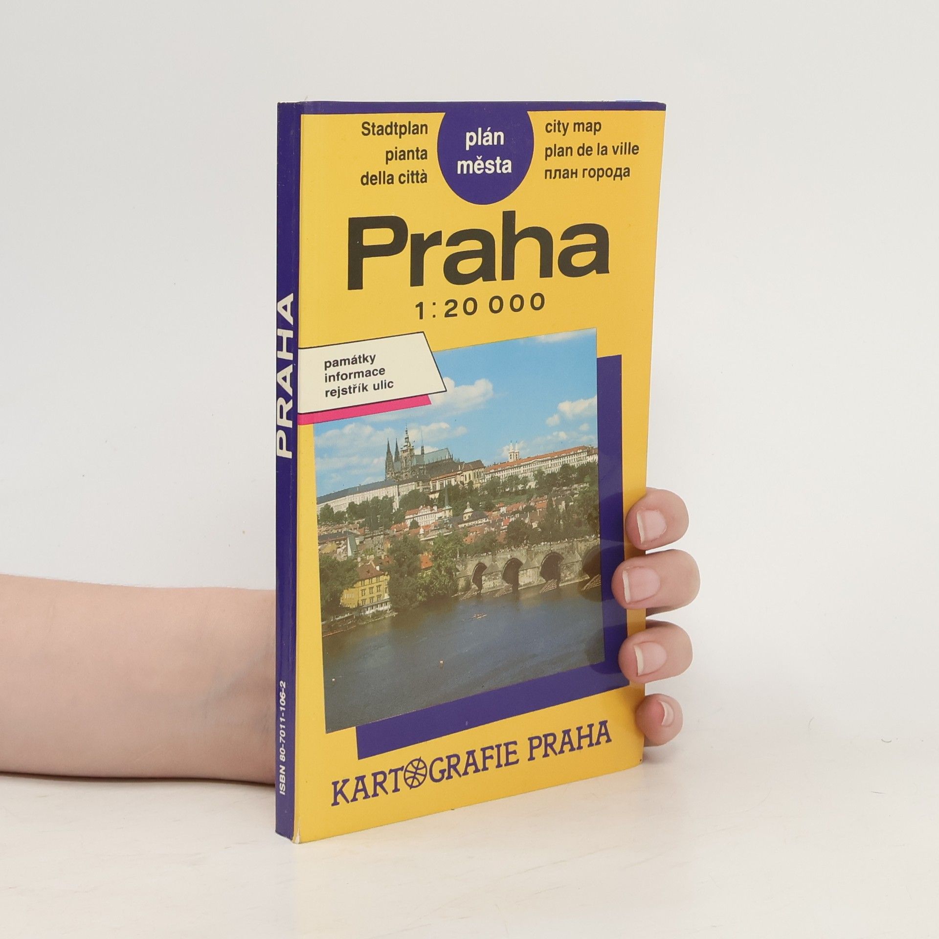 Auteurscollectief Praha - plán města 1:20000