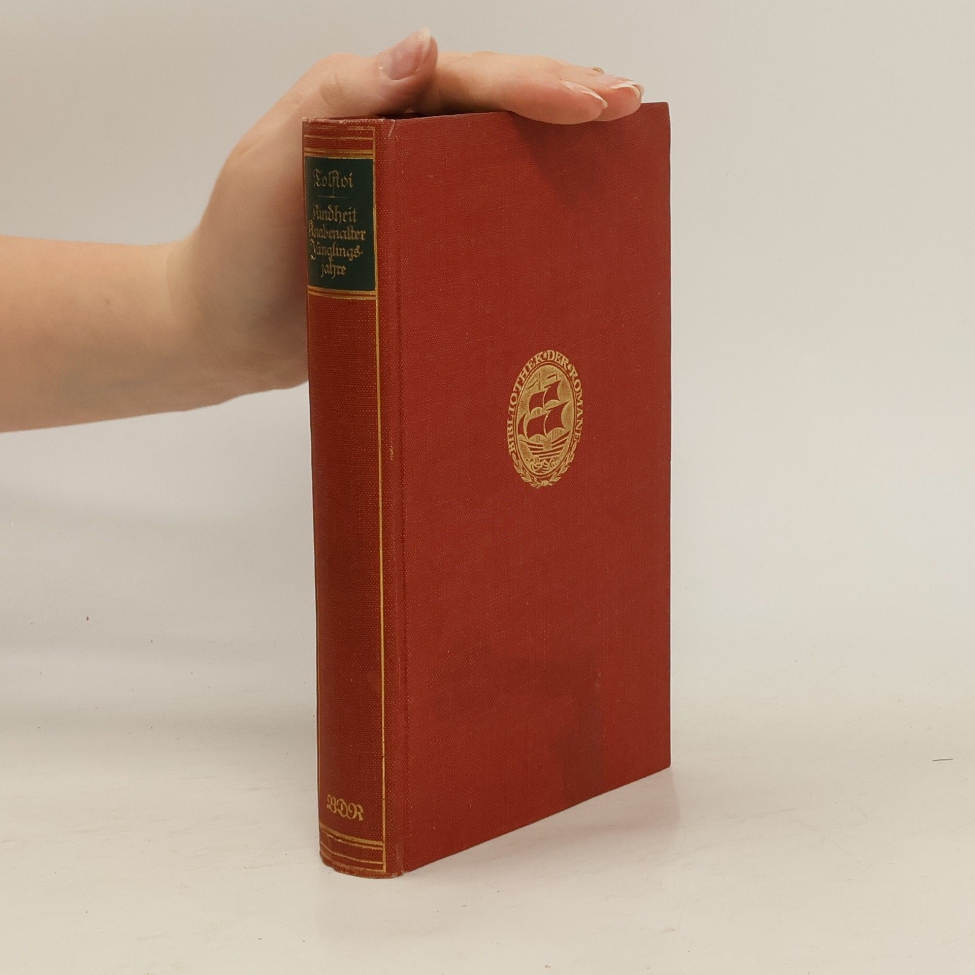L. N. Tolstoi Kindheit, Knabenalter, Jünglingsjahre