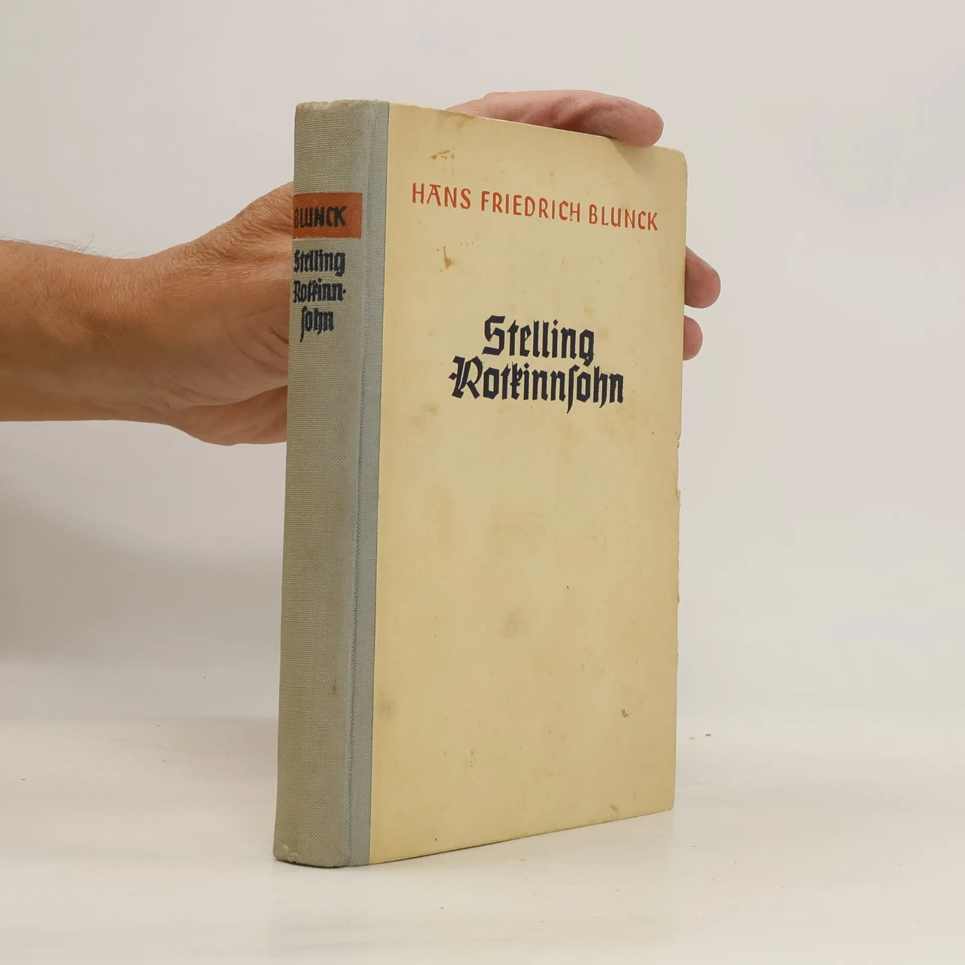 Stelling Rotkinnsohn | Livre | rigide | Hans Friedrich Blunck | DE