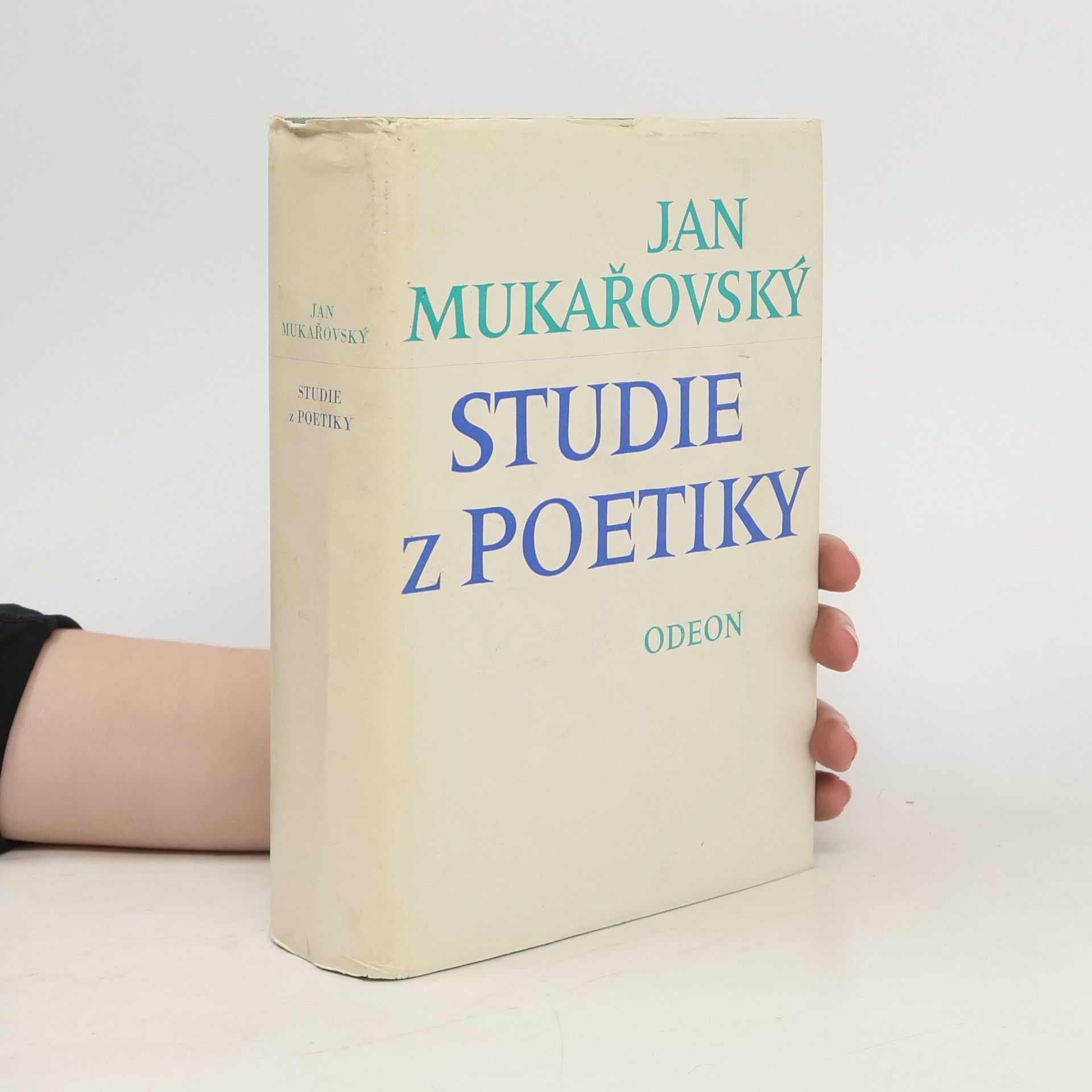 Jan Mukařovský Studie z poetiky