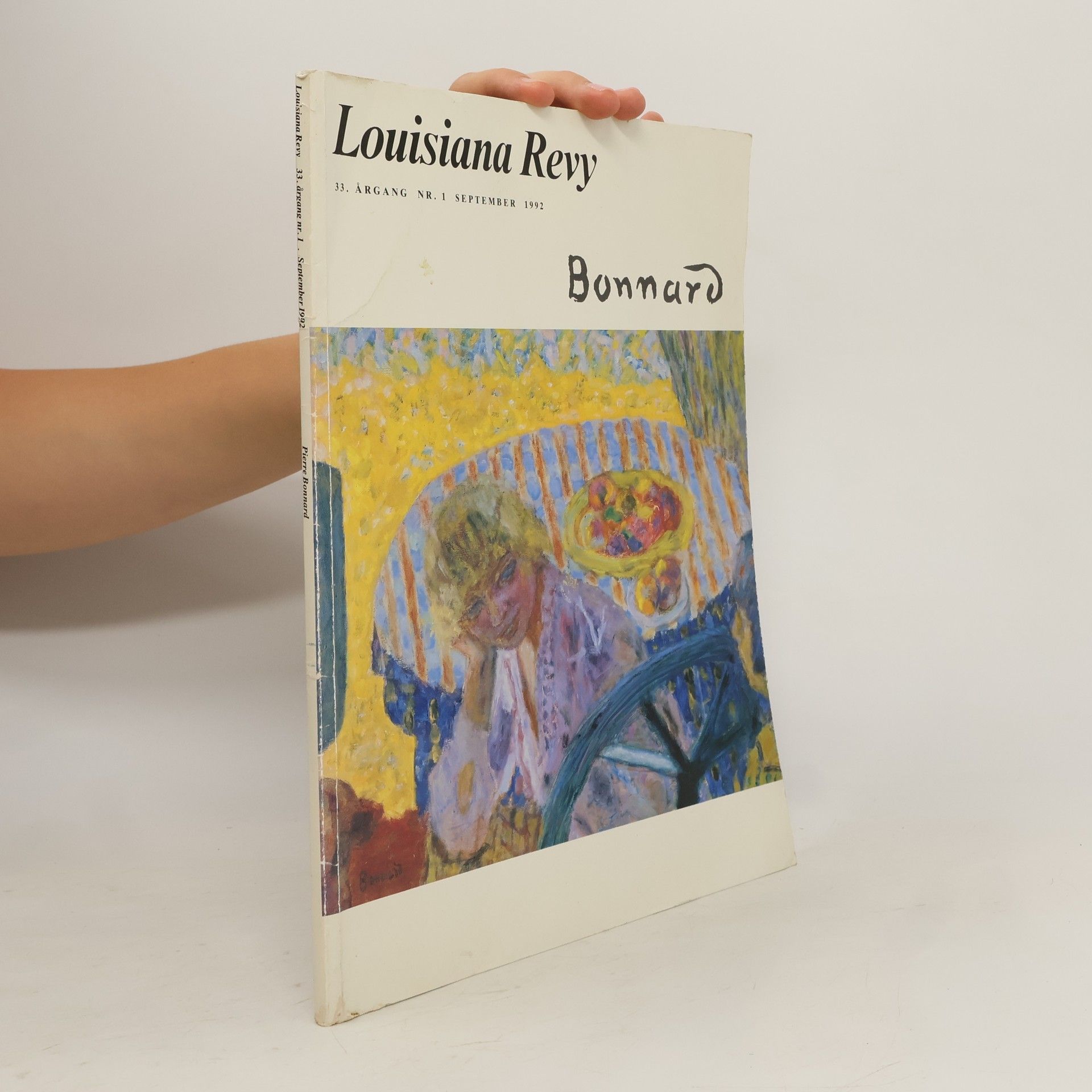 kolektiv Louisiana Revy 33. årgang Nr. 1 September 1992 Bonnard