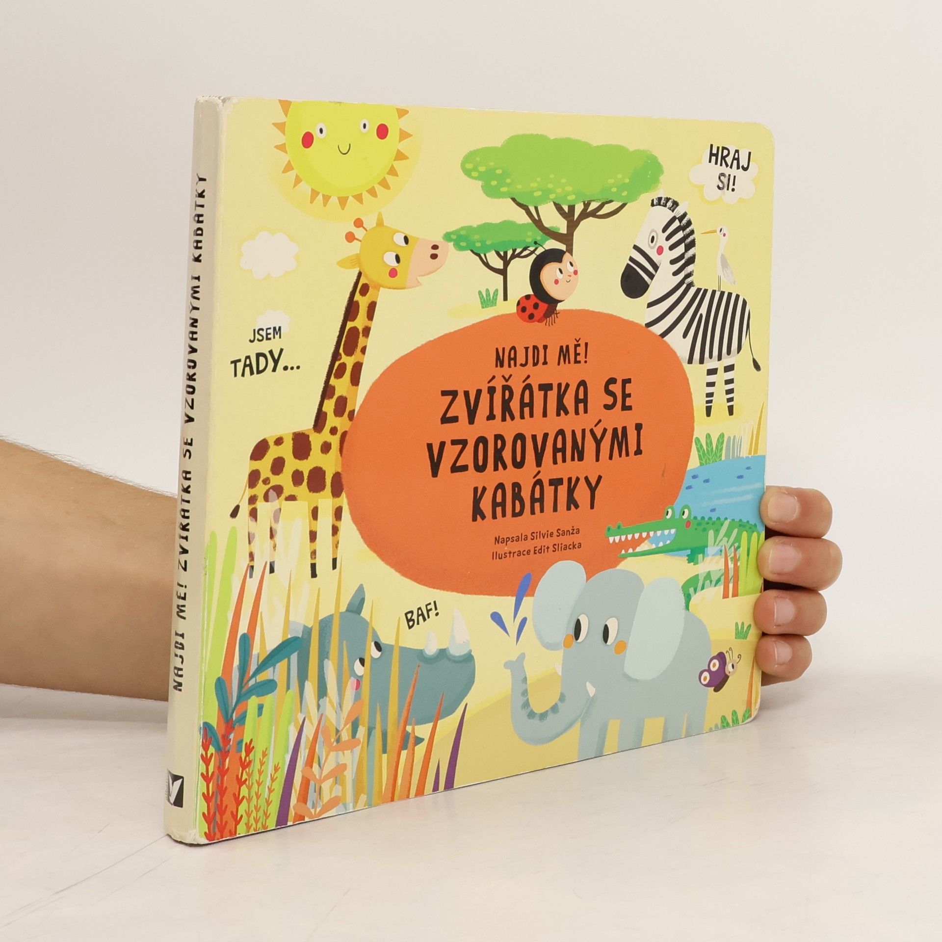 Silvie Sanža Najdi mě! Zvířátka se vzorovanými kabátky