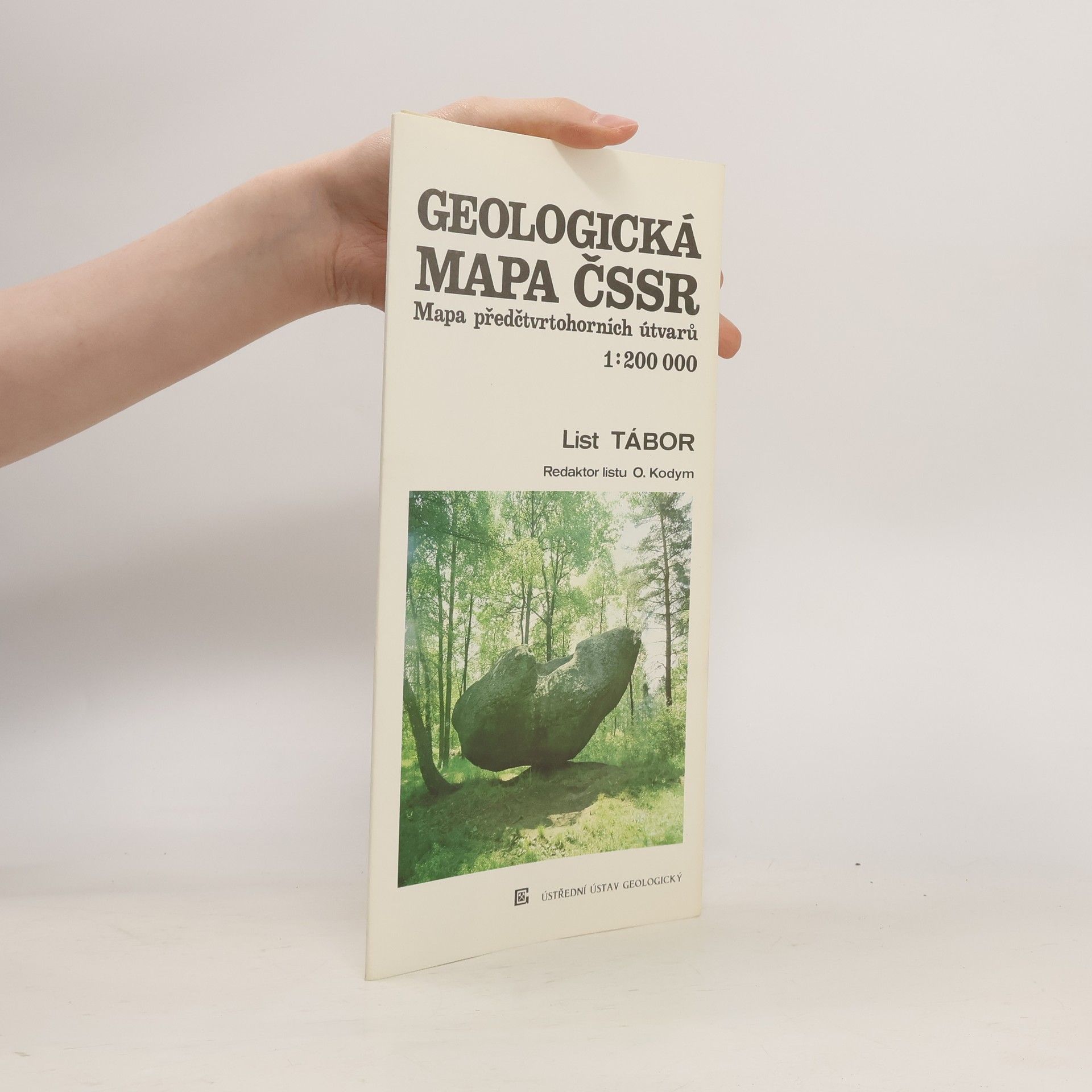 Odolen Kodym Geologická mapa ČSSR. List Tábor