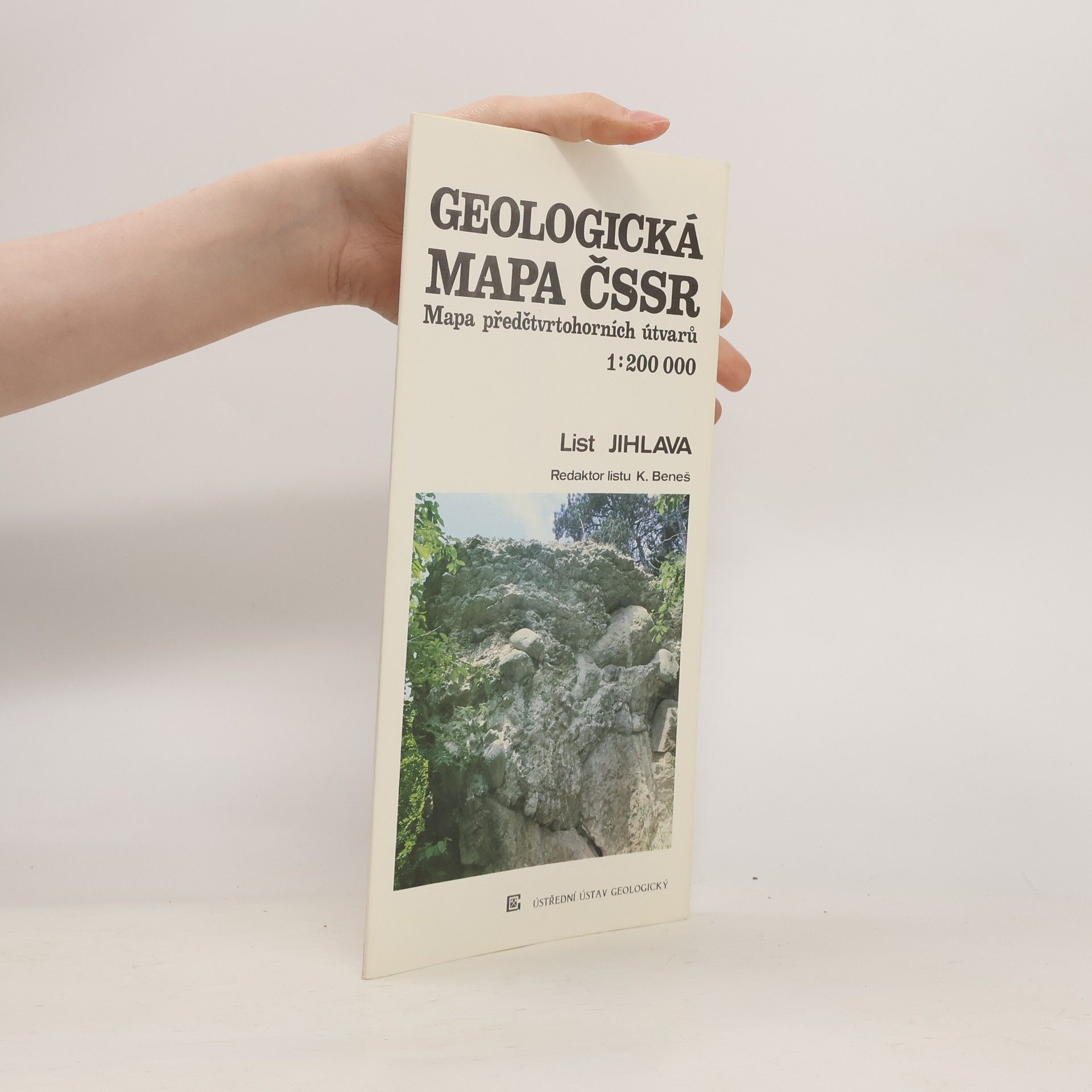 Karel Beneš Geologická mapa ČSSR. List Jihlava