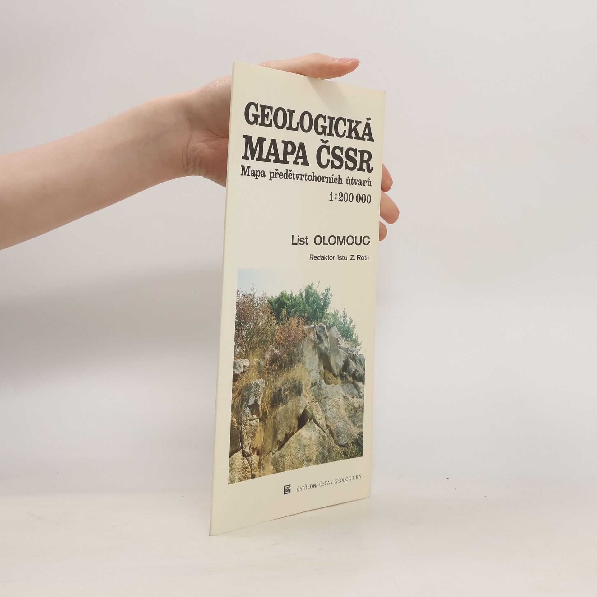 kolektiv Geologická mapa ČSSR. List Olomouc