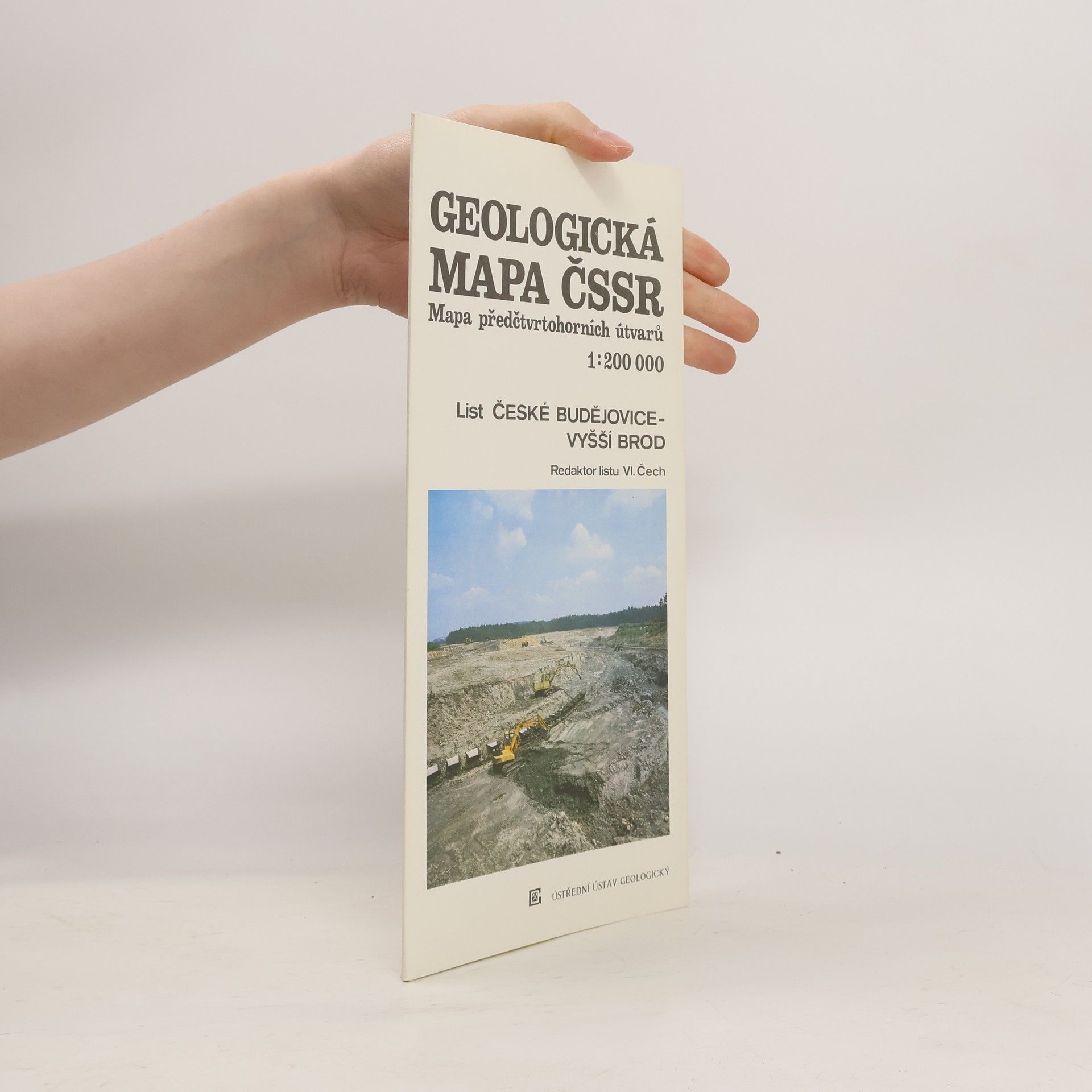 Vladimír Čech Geologická mapa ČSSR. List České Budějovice-Vyšší Brod