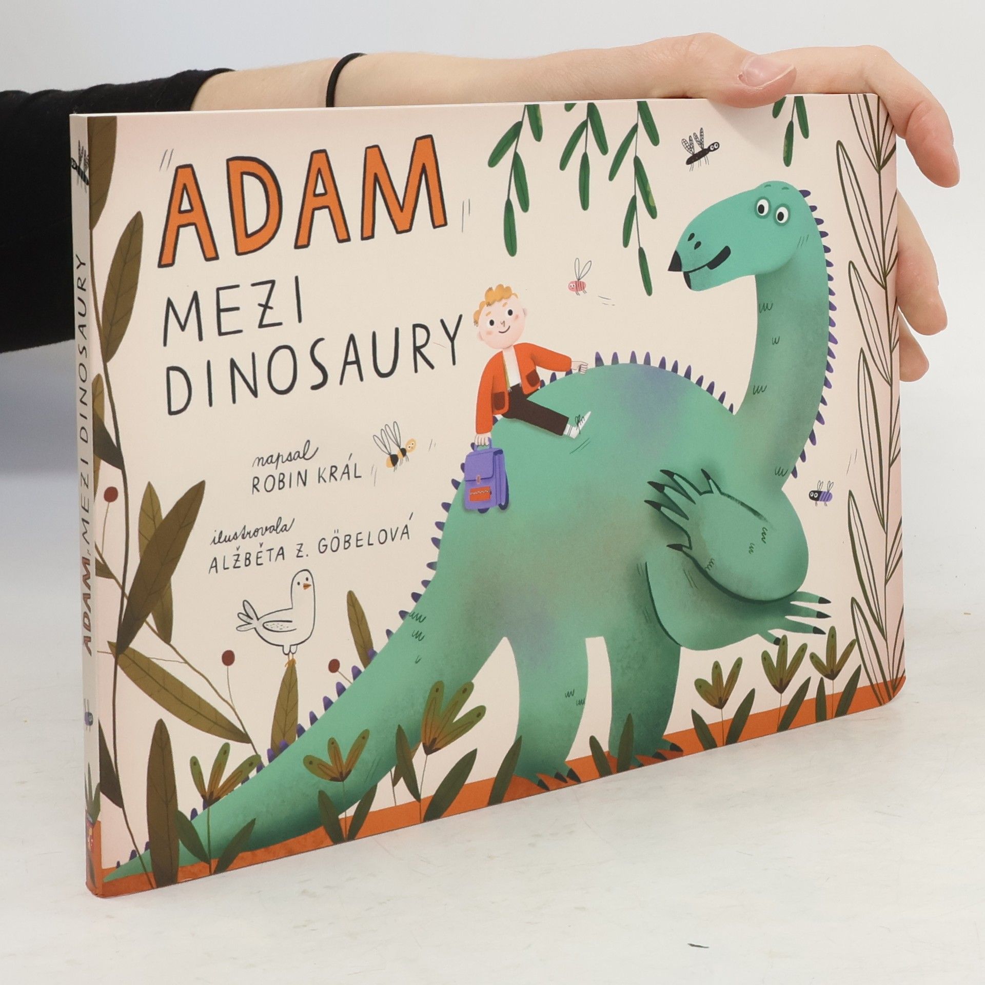 Robin Král Adam mezi dinosaury