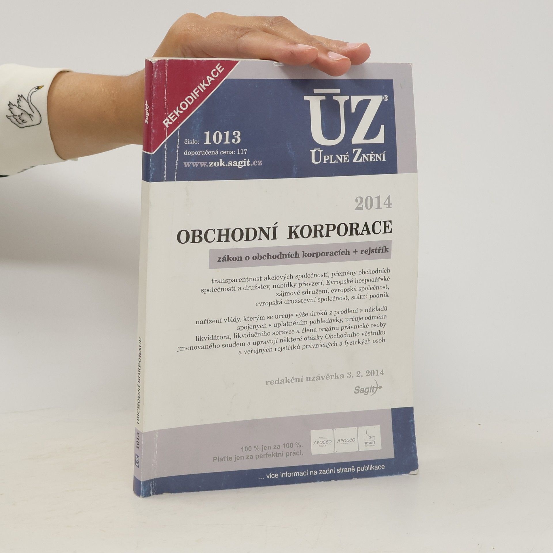 Autorenkollektiv Obchodní korporace. Zákon o obchodních korporacích + rejstřík