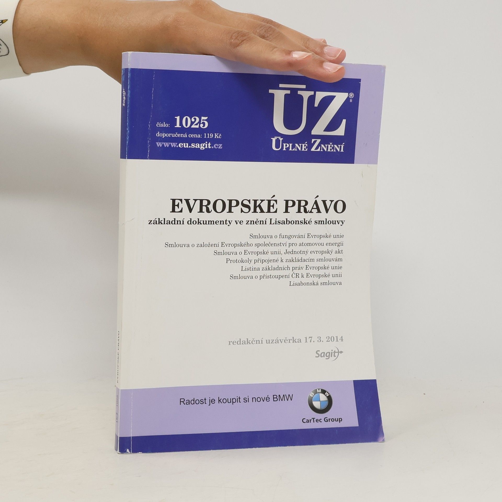 Autorenkollektiv ÚZ č.1025 - Základy evropského práva