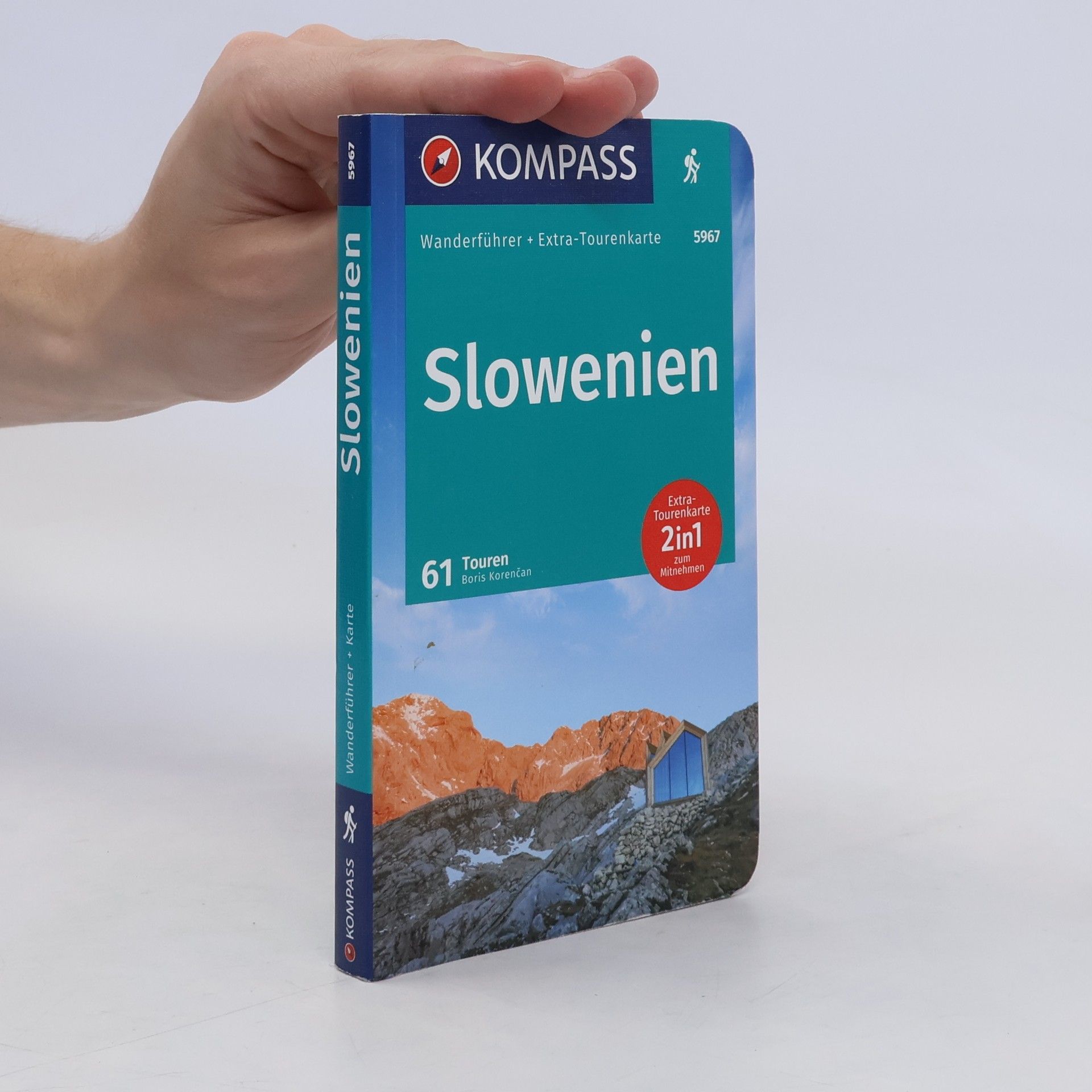 Boris Korencan KOMPASS Wanderführer Slowenien
