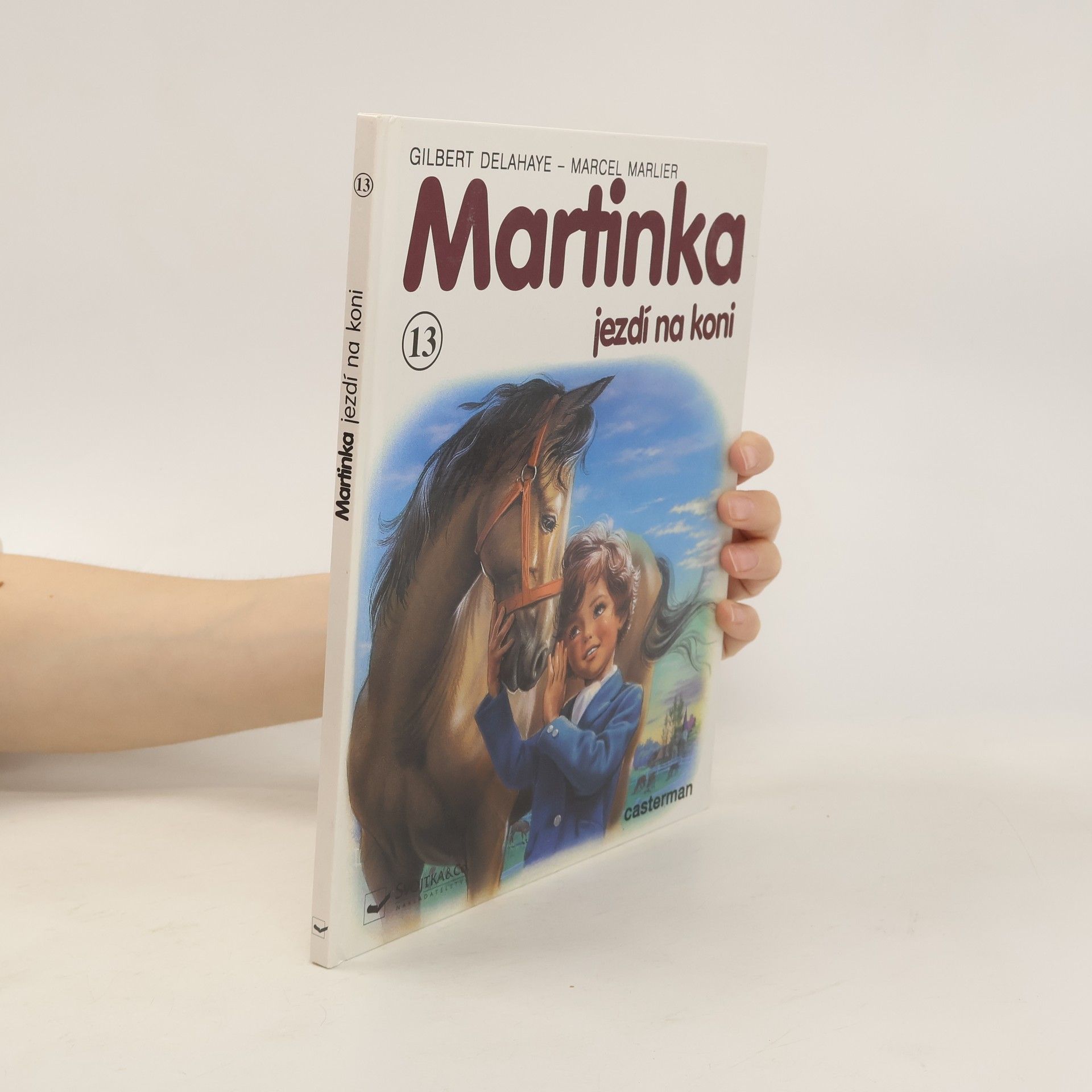Gilbert Delahaye Martinka jezdí na koni