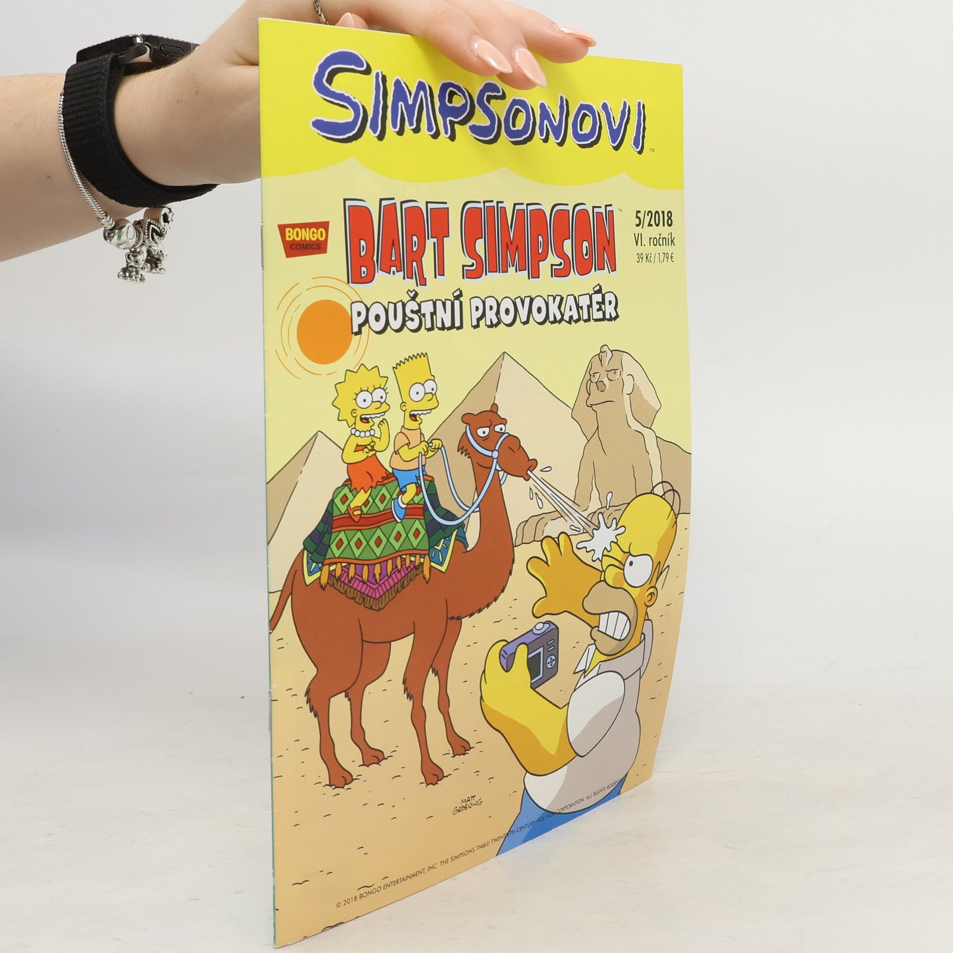 Autorenkollektiv Simpsonovi: Bart Simpson - Pouštní provokatér. 5/2018