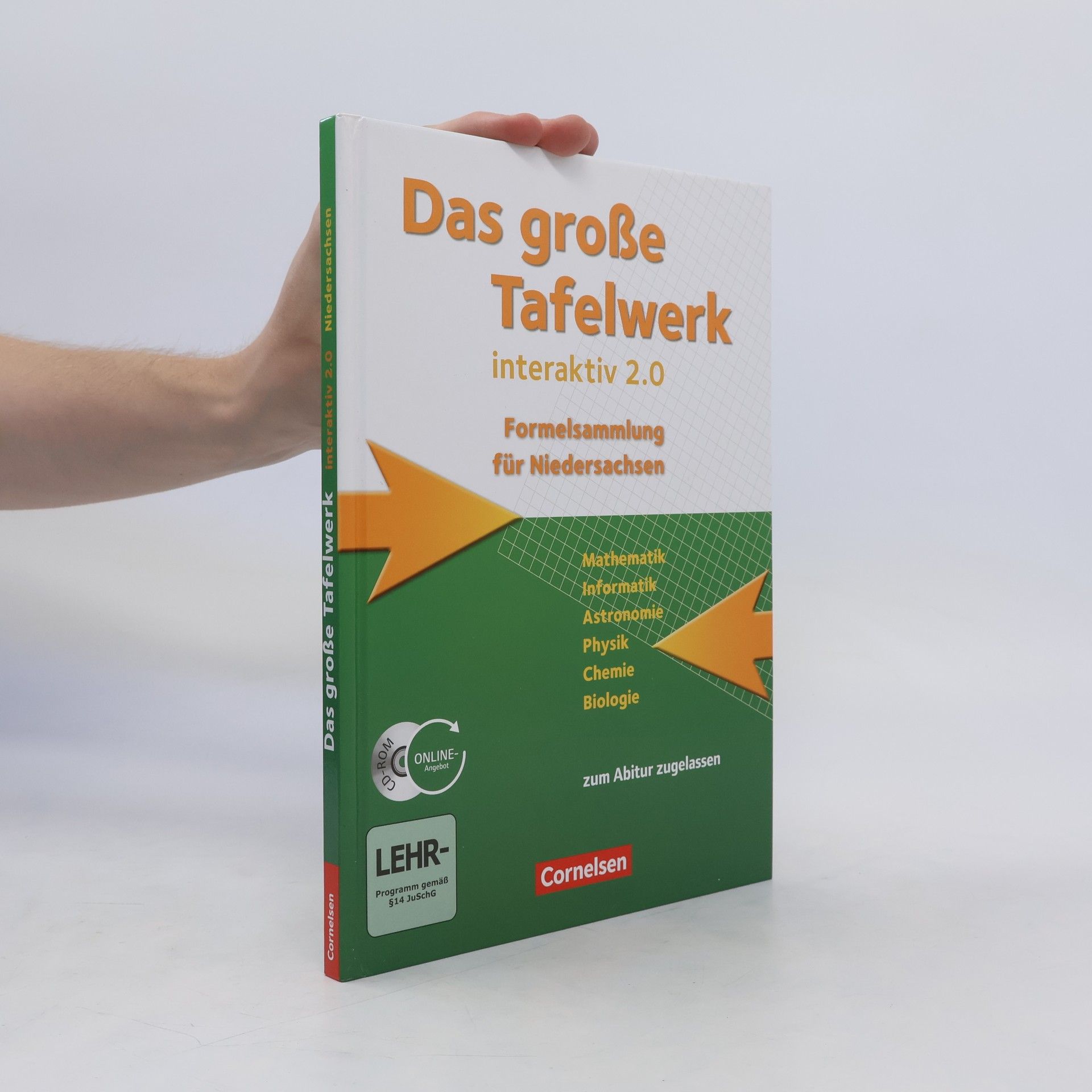Autorenkollektiv Das große Tafelwerk interaktiv 2.0, Formelsammlung für Niedersachsen, m. CD-ROM