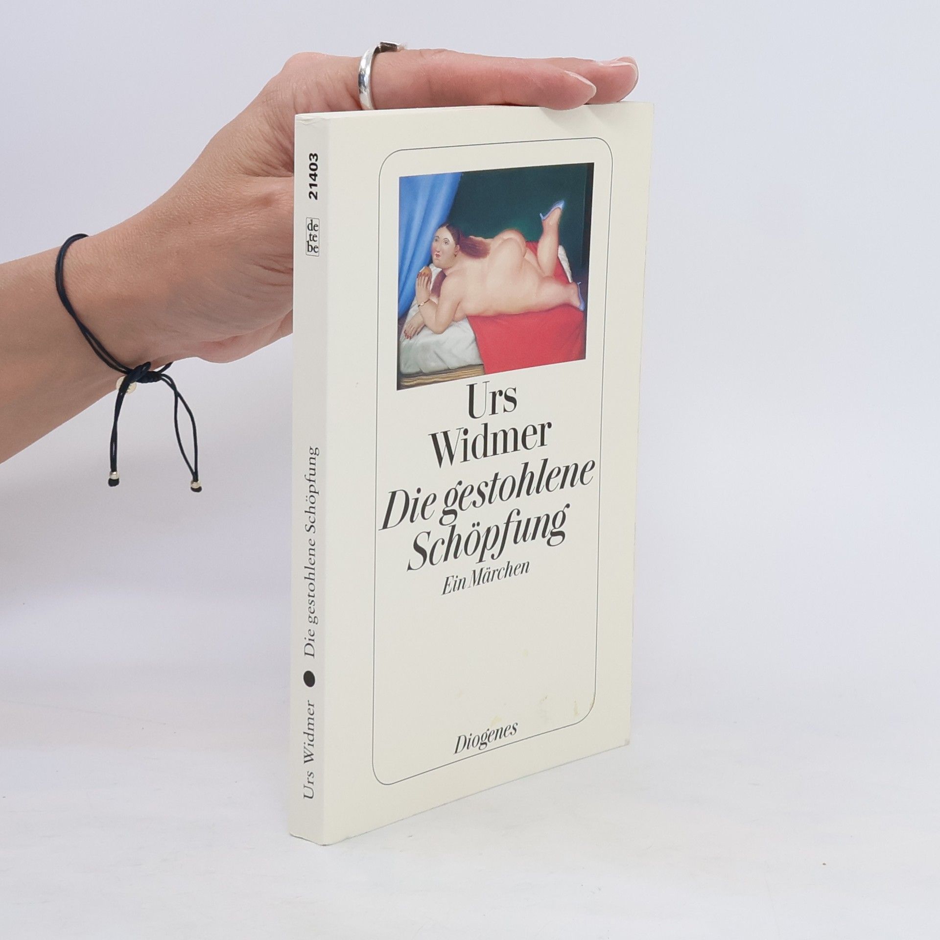 Urs Widmer Die gestohlene Schöpfung