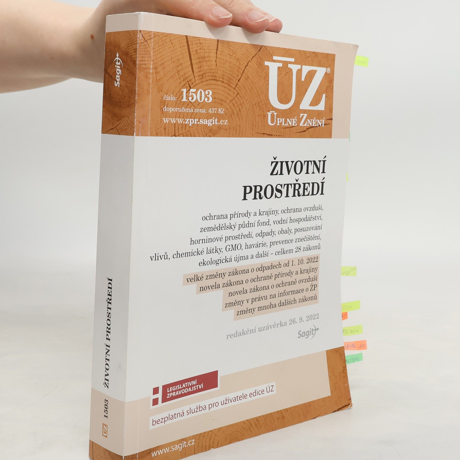 Autorenkollektiv Životní prostředí. Úplné znění č.1503