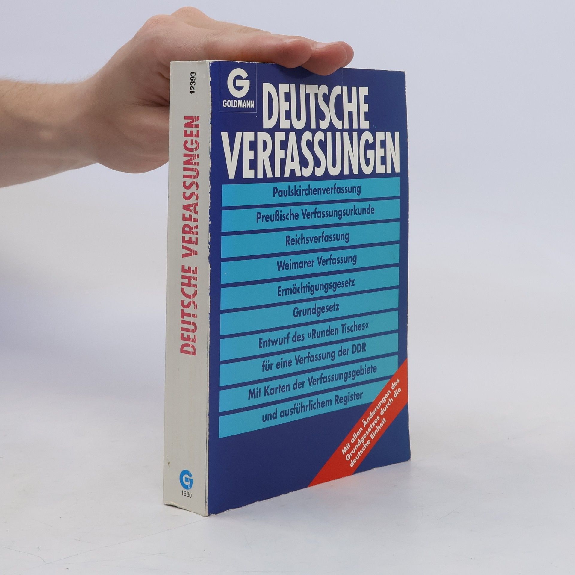 Rudolf Schuster Deutsche Verfassungen
