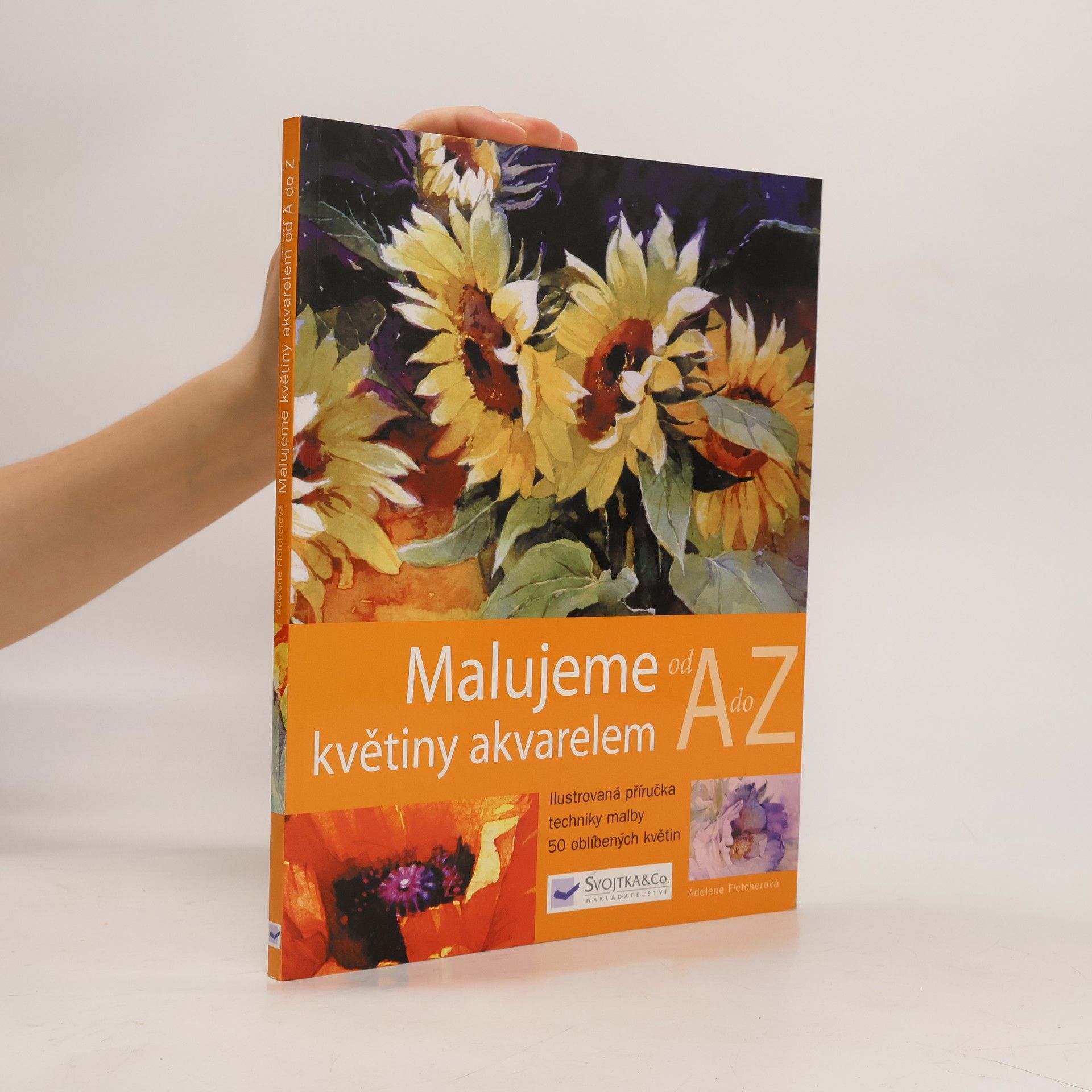Adelene Fletcher Malujeme květiny akvarelem od A do Z